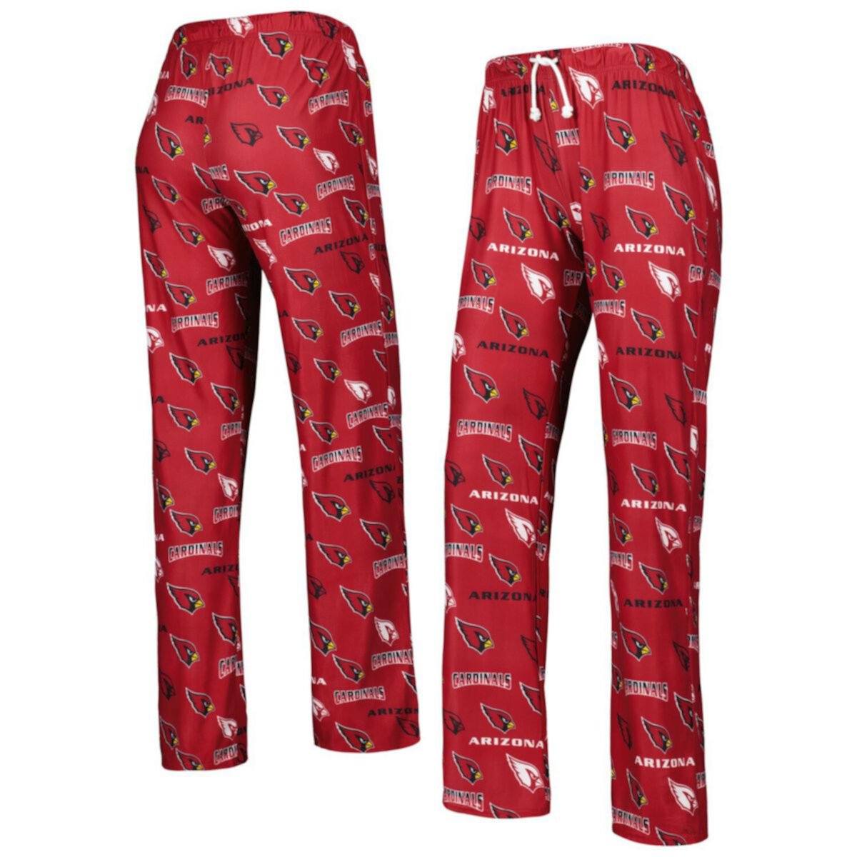 Женские трикотажные брюки с резинкой Arizona Cardinals Concepts Sport, 92% полиэстер Unbranded