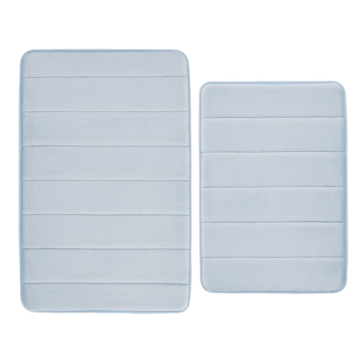 Truly Soft Solid Memory Foam 17x24 и 20x30 Комплект из 2-х ковриков для ванной Truly Soft