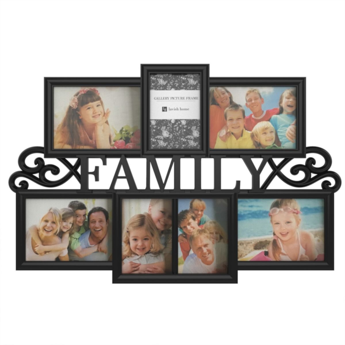 Lavish Home Family 7-opening Collage Frame Lavish Home