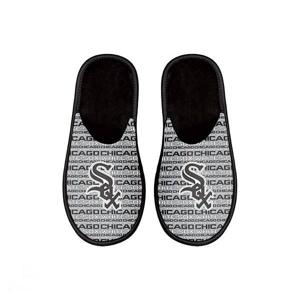 Детские тапочки FOCO Chicago White Sox Scuff Wordmark Unbranded