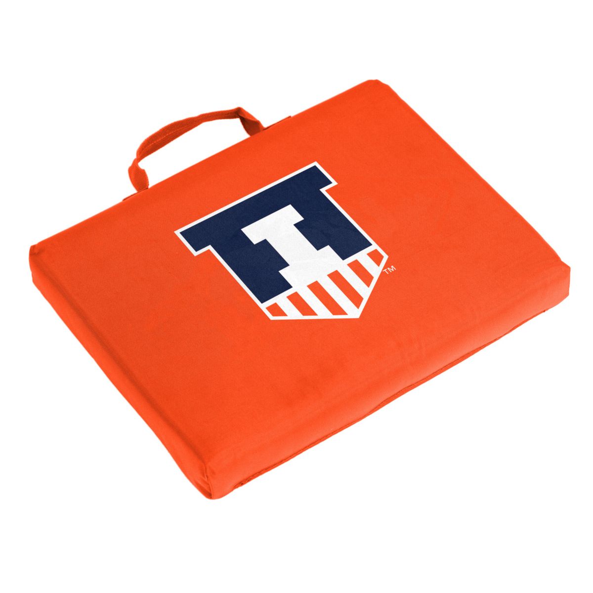 Подушка для трибуны Illinois Fighting Illini с ручкой, 35.5х27.9х5.1 см, полиэстер Logo Brand