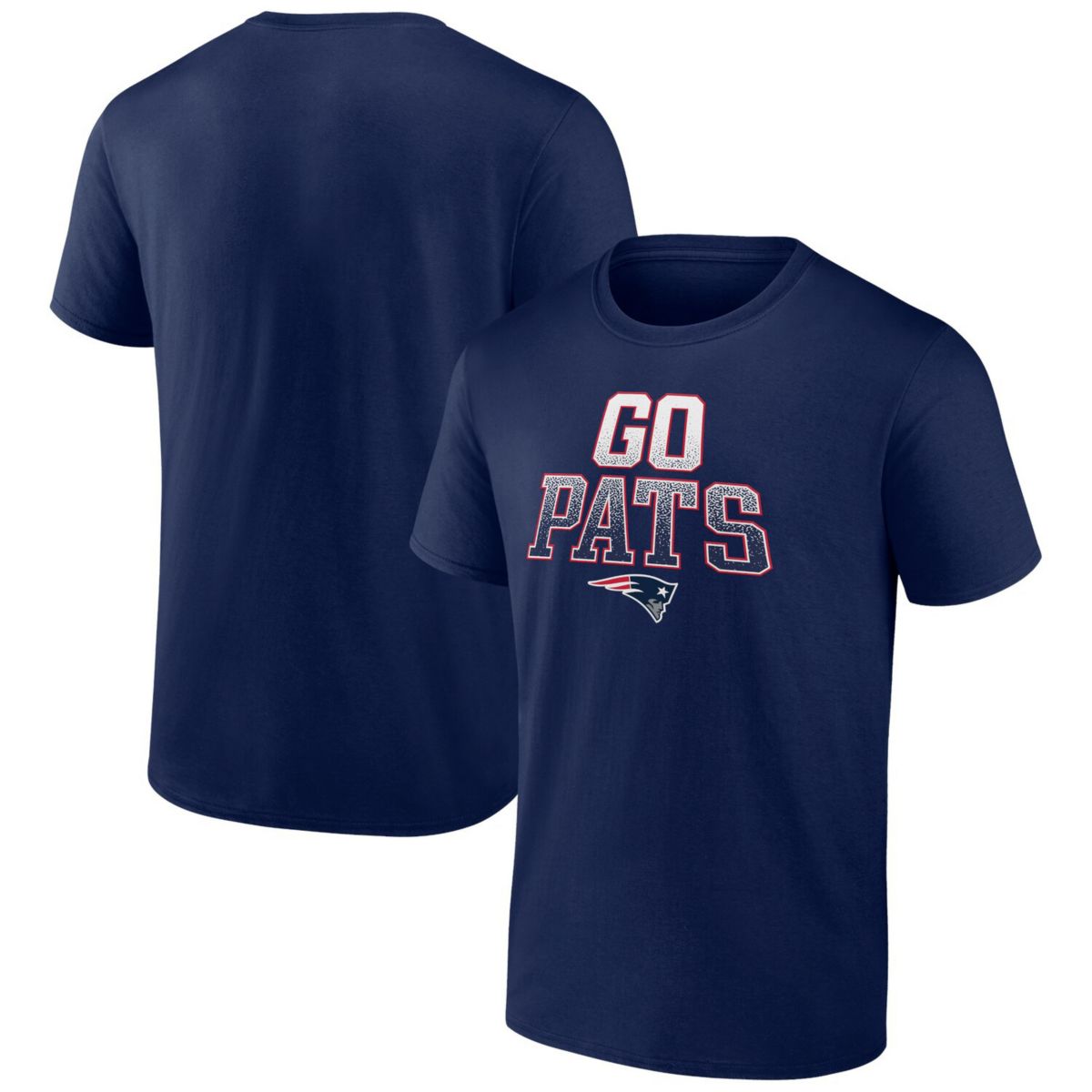 Мужская Футболка Fanatics Go Pats Стейтмент Fanatics