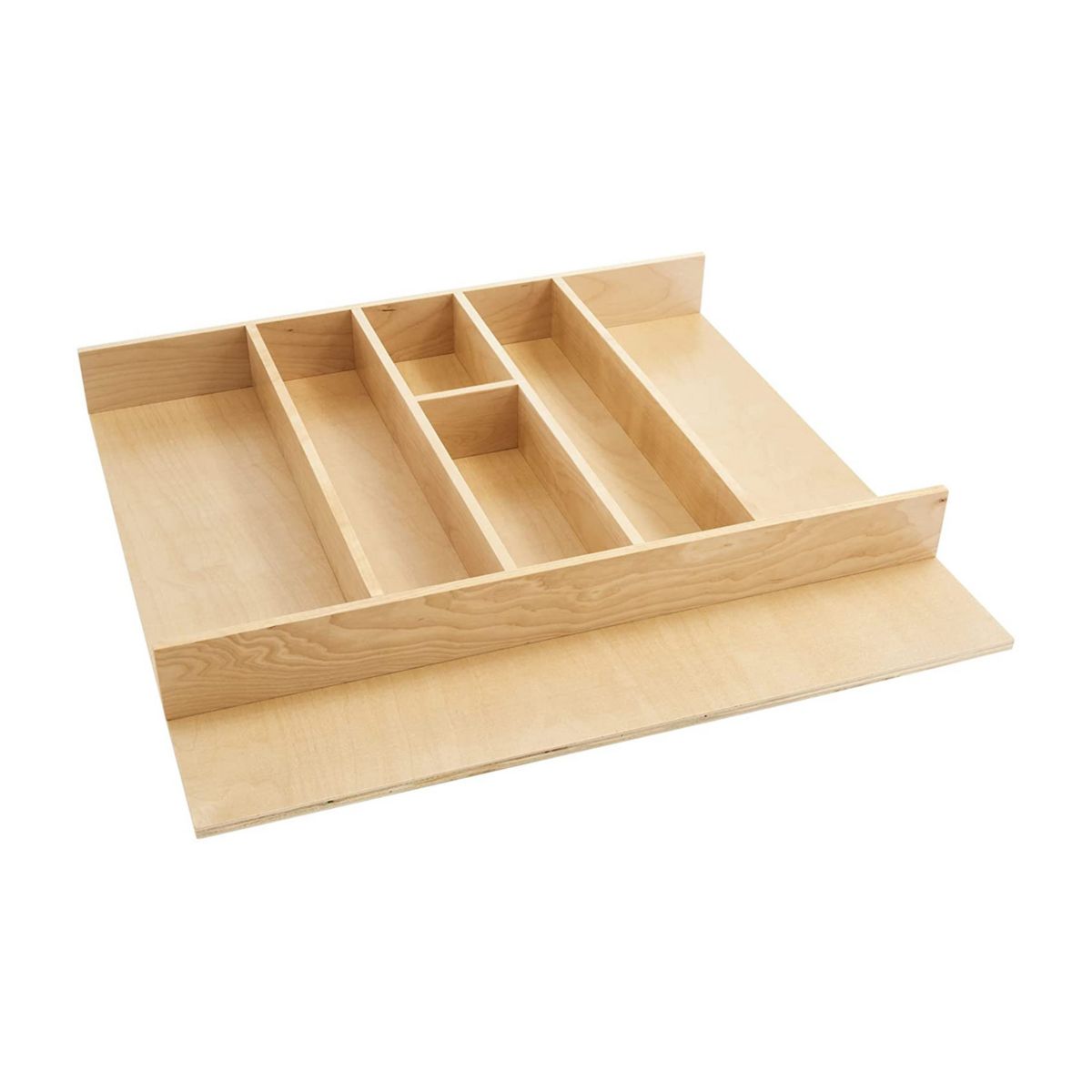 Rev-A-Shelf 4WUT-3 24-Inch Tall Wooden Kitchen Drawer Utility Tray Insert, Maple Rev-A-Shelf