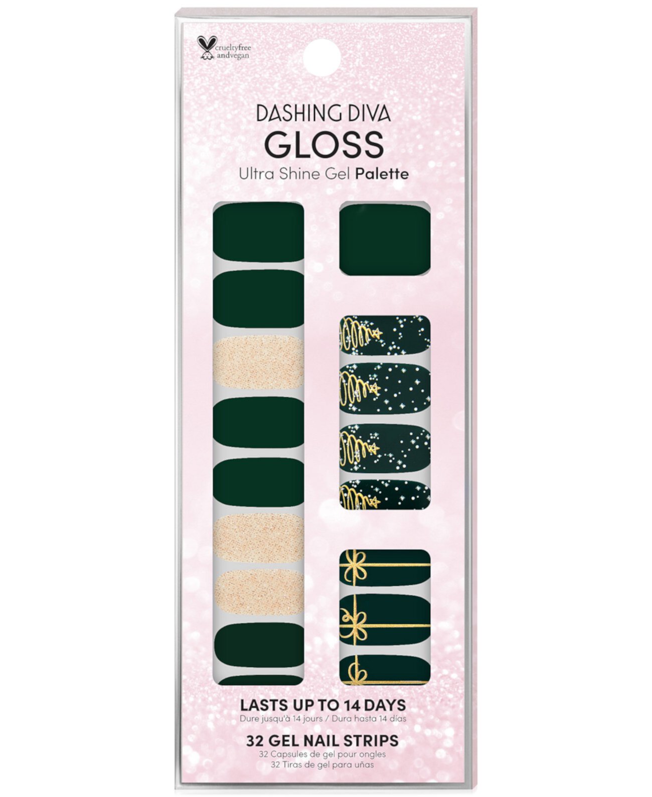 GLOSS Ultra Shine Gel Palette - Wintry Luxe Dashing Diva