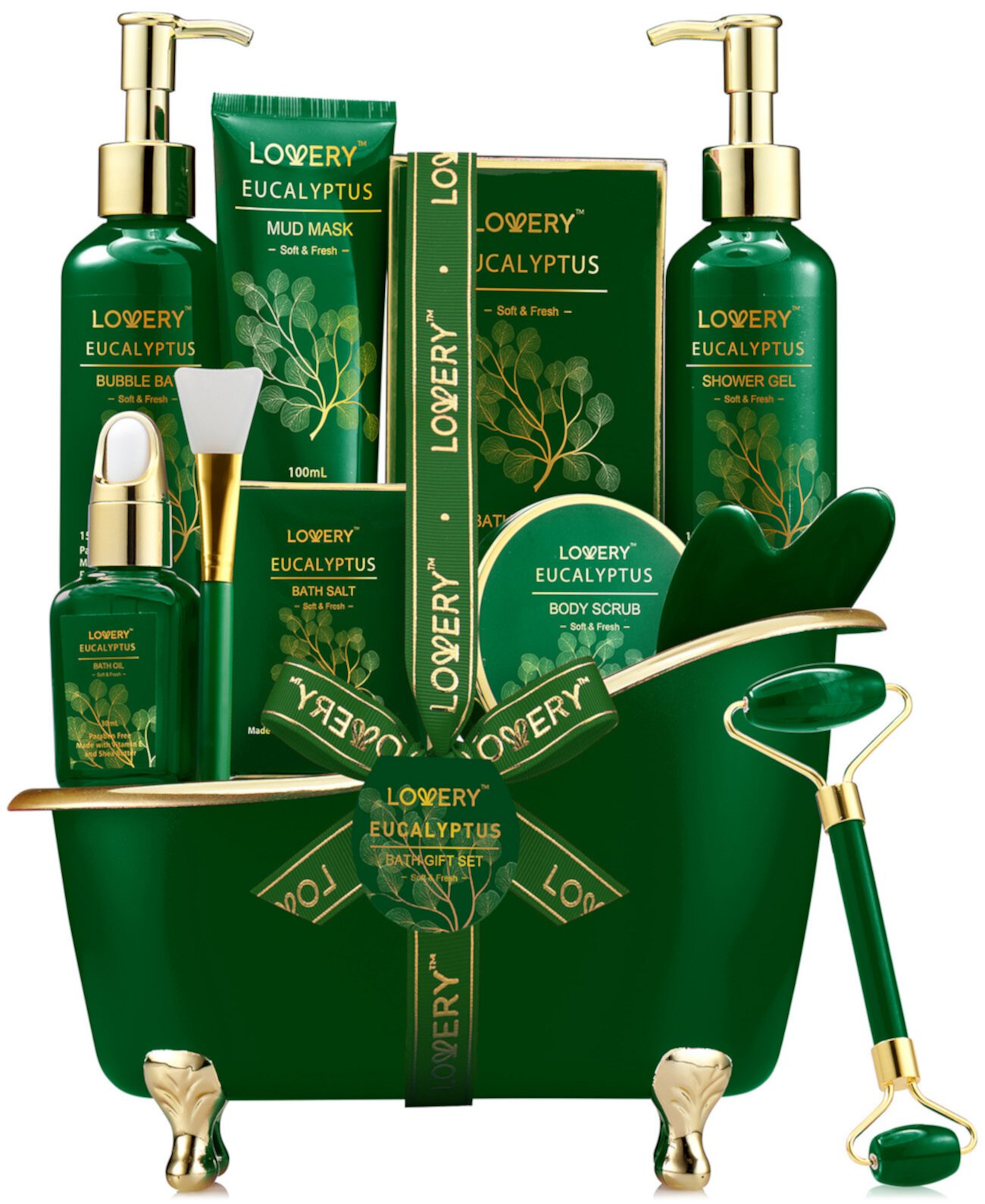 16-Pc. Eucalyptus Self-Care Gift Set Lovery