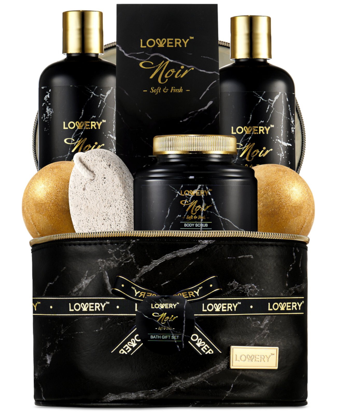 7-Pc. Noir Luxury Body-Care Gift Set Lovery