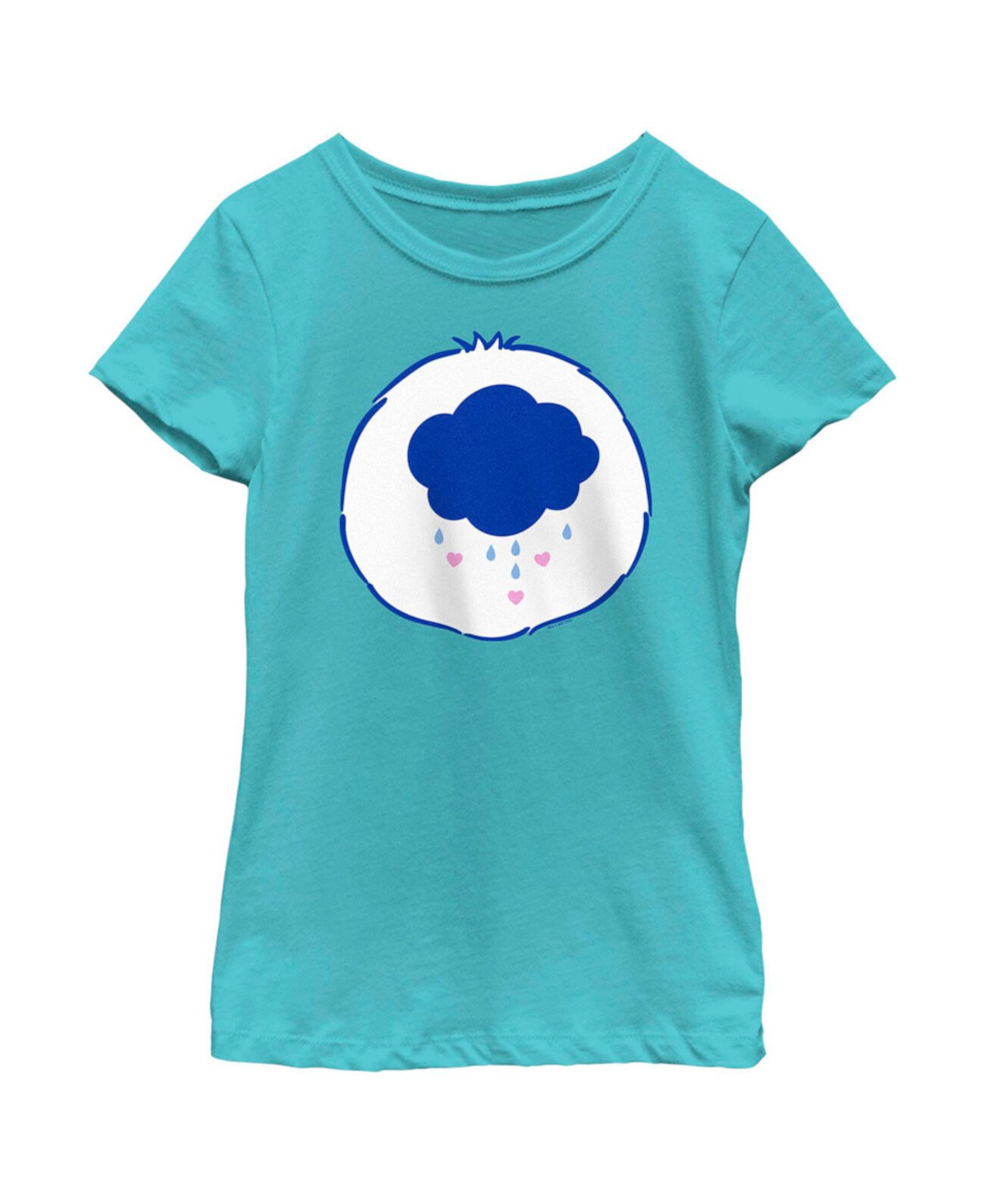 Детская футболка с костюмом сварливого медведя для девочки Care Bears