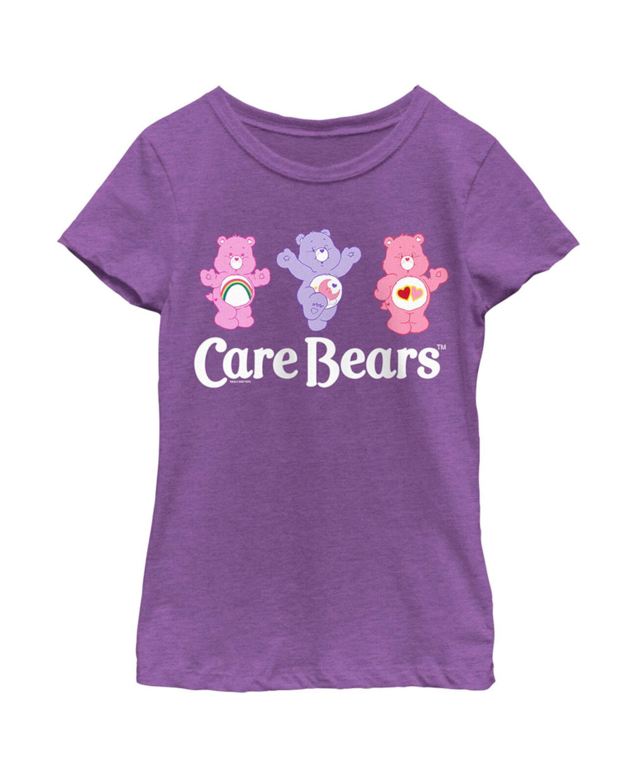 Детская футболка Happy Bears для девочек Care Bears