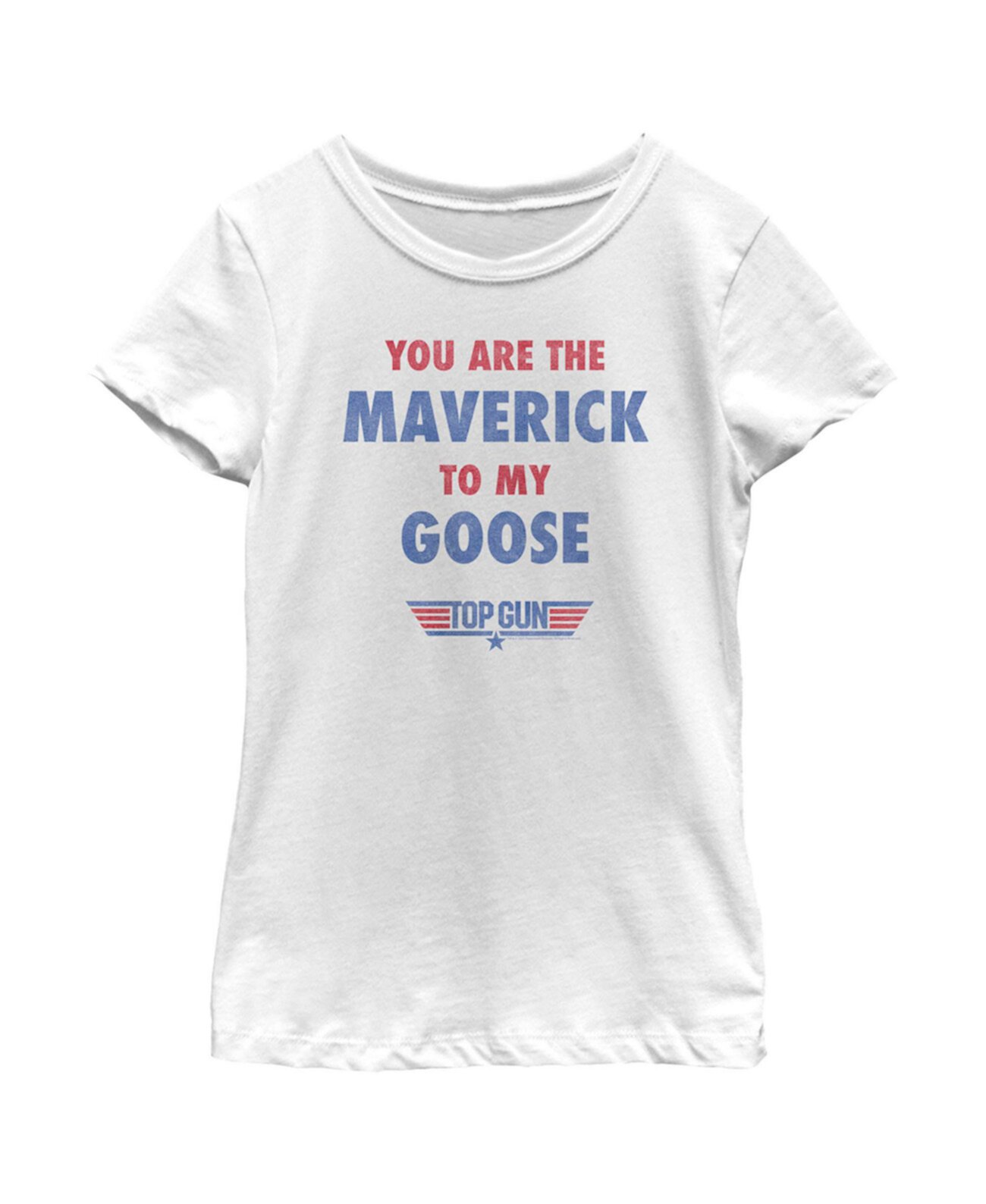Футболка Girl's Top Gun You Are The Maverick to My Goose Child Paramount
