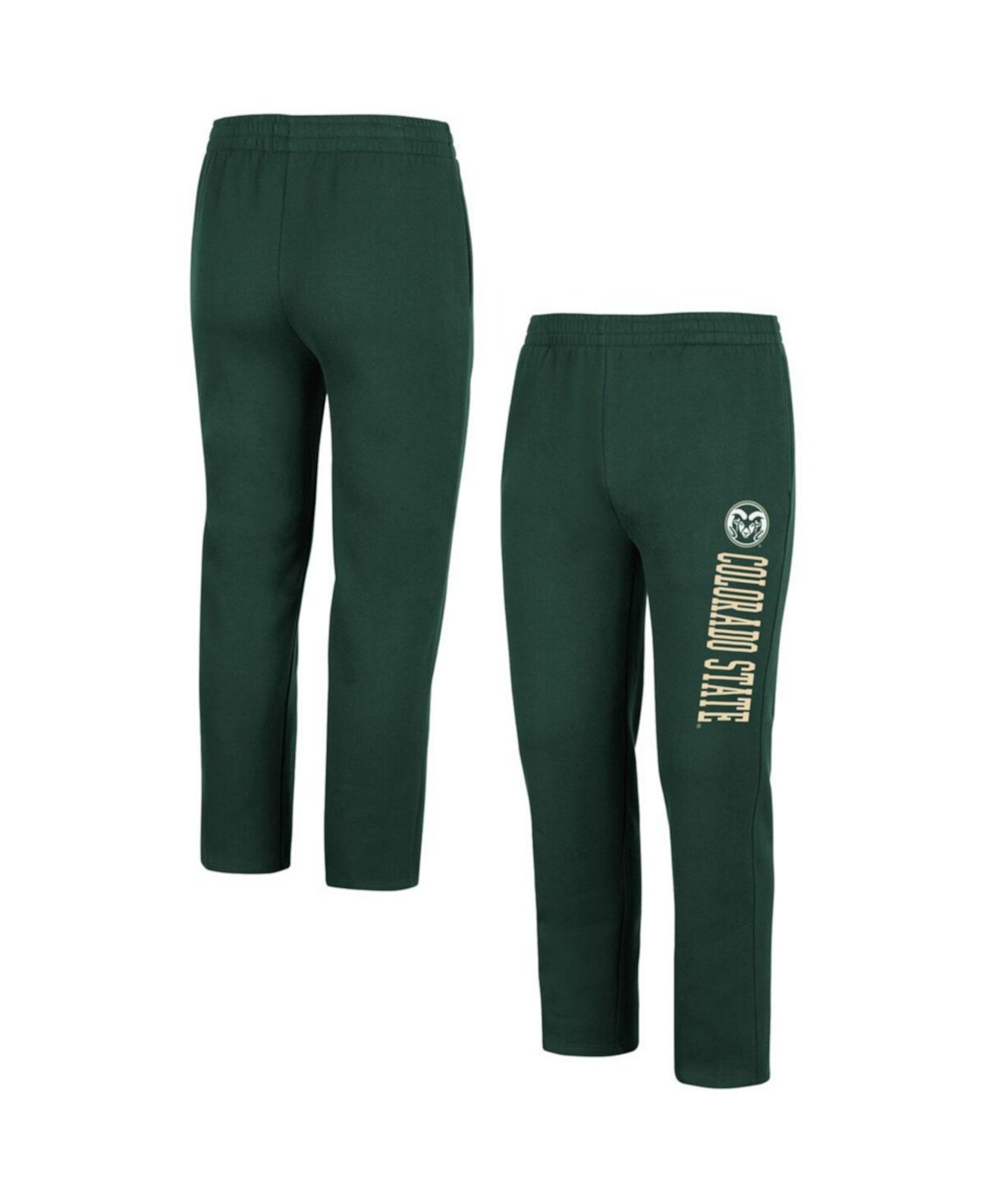 Мужские зеленые флисовые брюки Colorado State Rams Colosseum