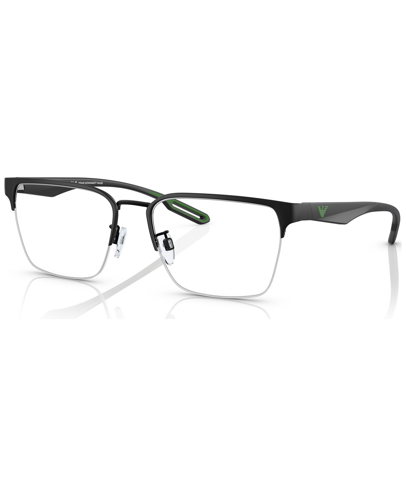 Мужские квадратные очки, EA113754-O Emporio Armani