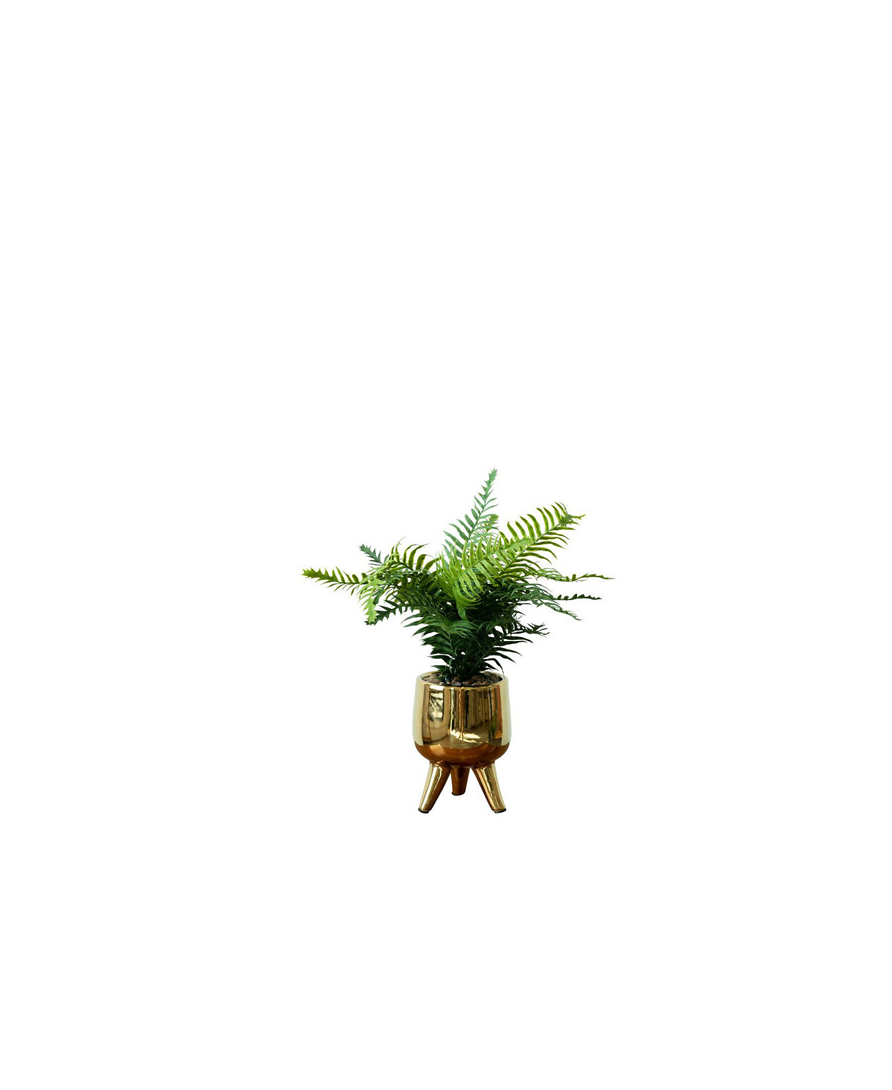 Desktop Artificial Palm in Decorative Pot Nature's Elements