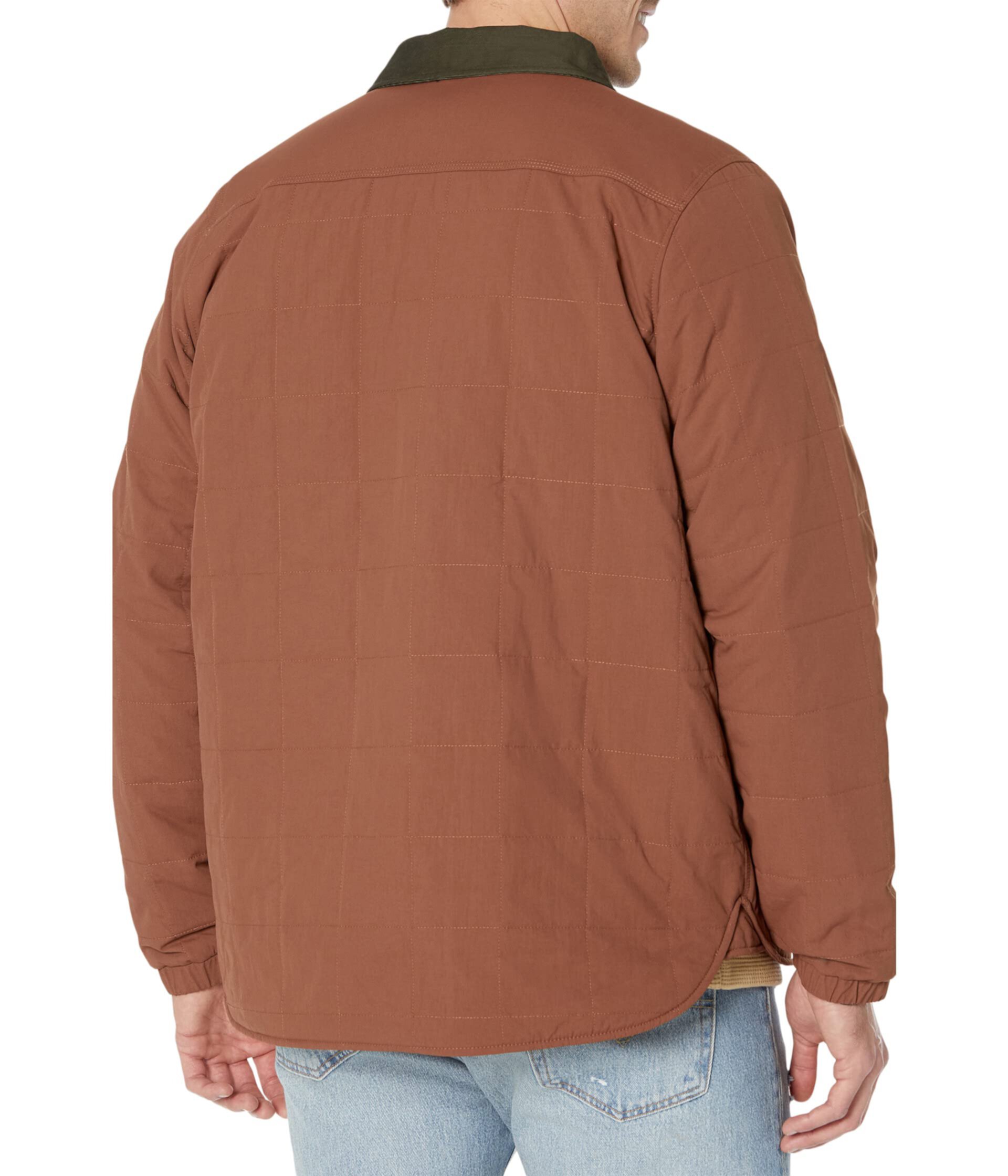 Утепленная куртка-рубашка в стиле милитари — высокая L.L.Bean