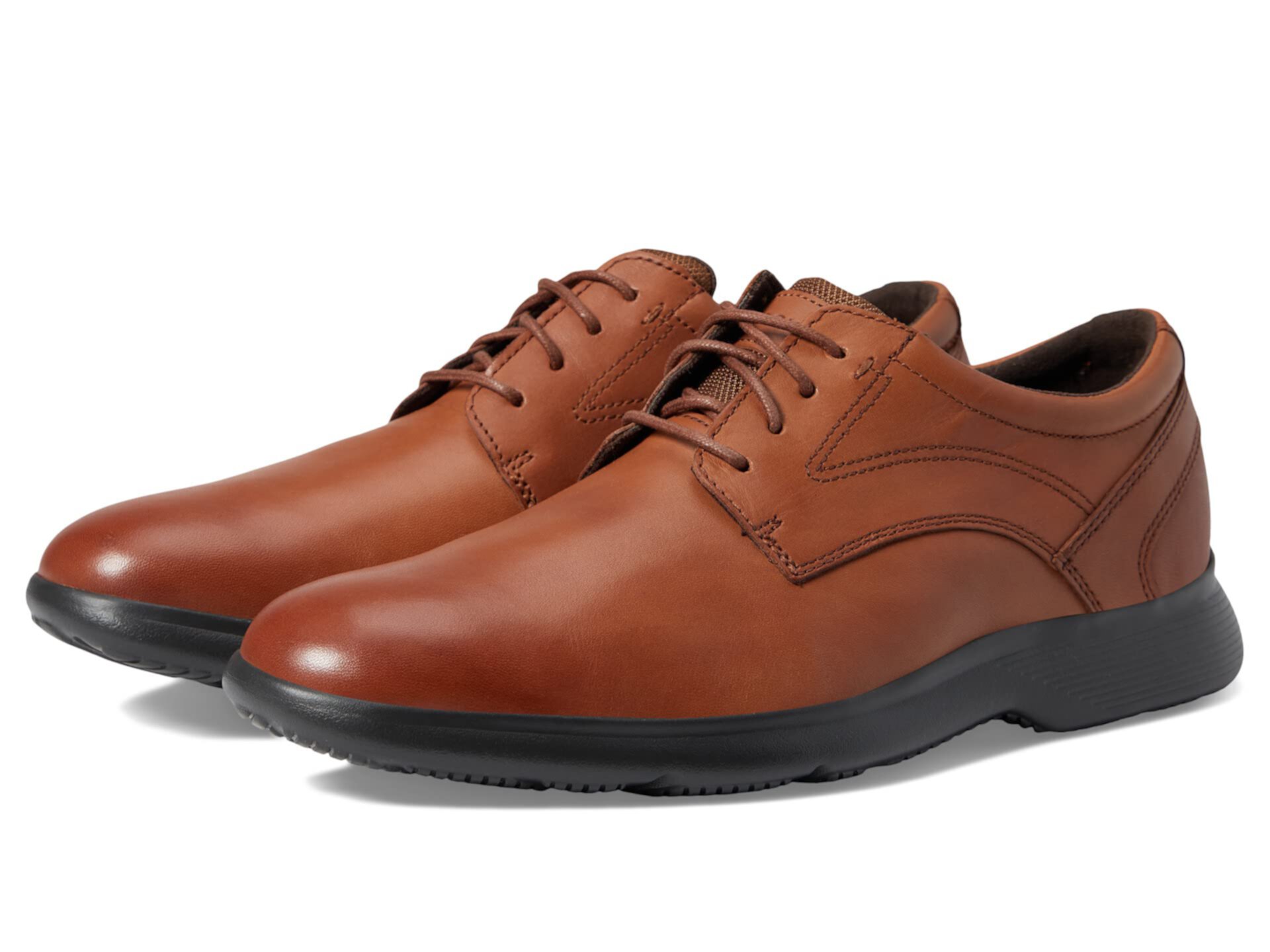 Мужские оксфорды Rockport Truflex Dressport Plain Toe с амортизацией и шнуровкой, каблук 1 дюйм Rockport