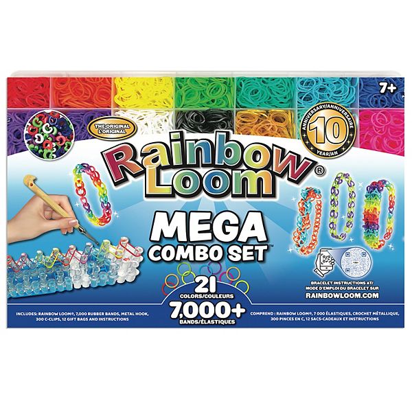 Набор для создания браслетов Rainbow Loom MEGA Combo Rainbow Loom