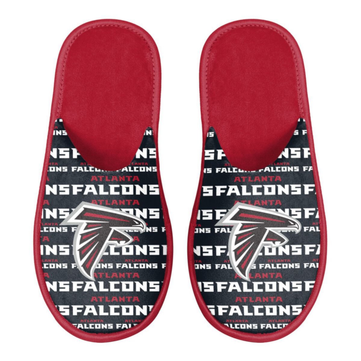 Мужские Тапочки FOCO Atlanta Falcons Scuff Logo FOCO