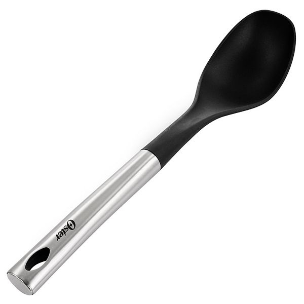 Oster Cocina Baldwyn Stainless Steel and Nylon Solid Spoon Oster Cocina