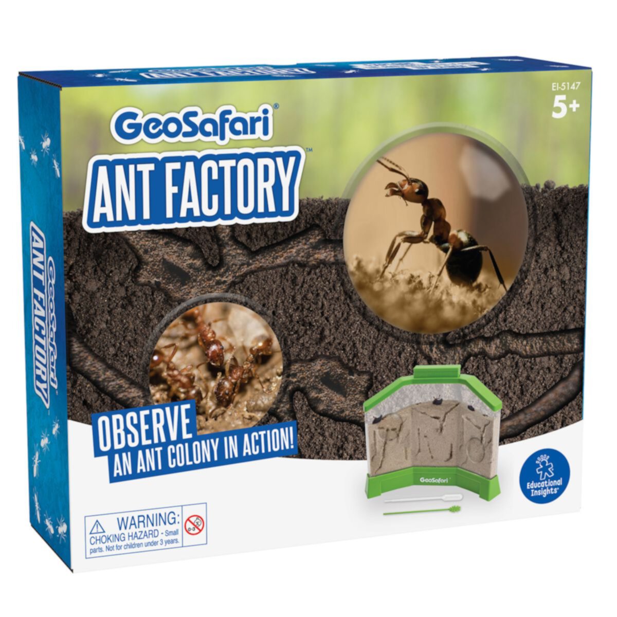 Образовательные идеи GeoSafari Ant Factory Educational Insights