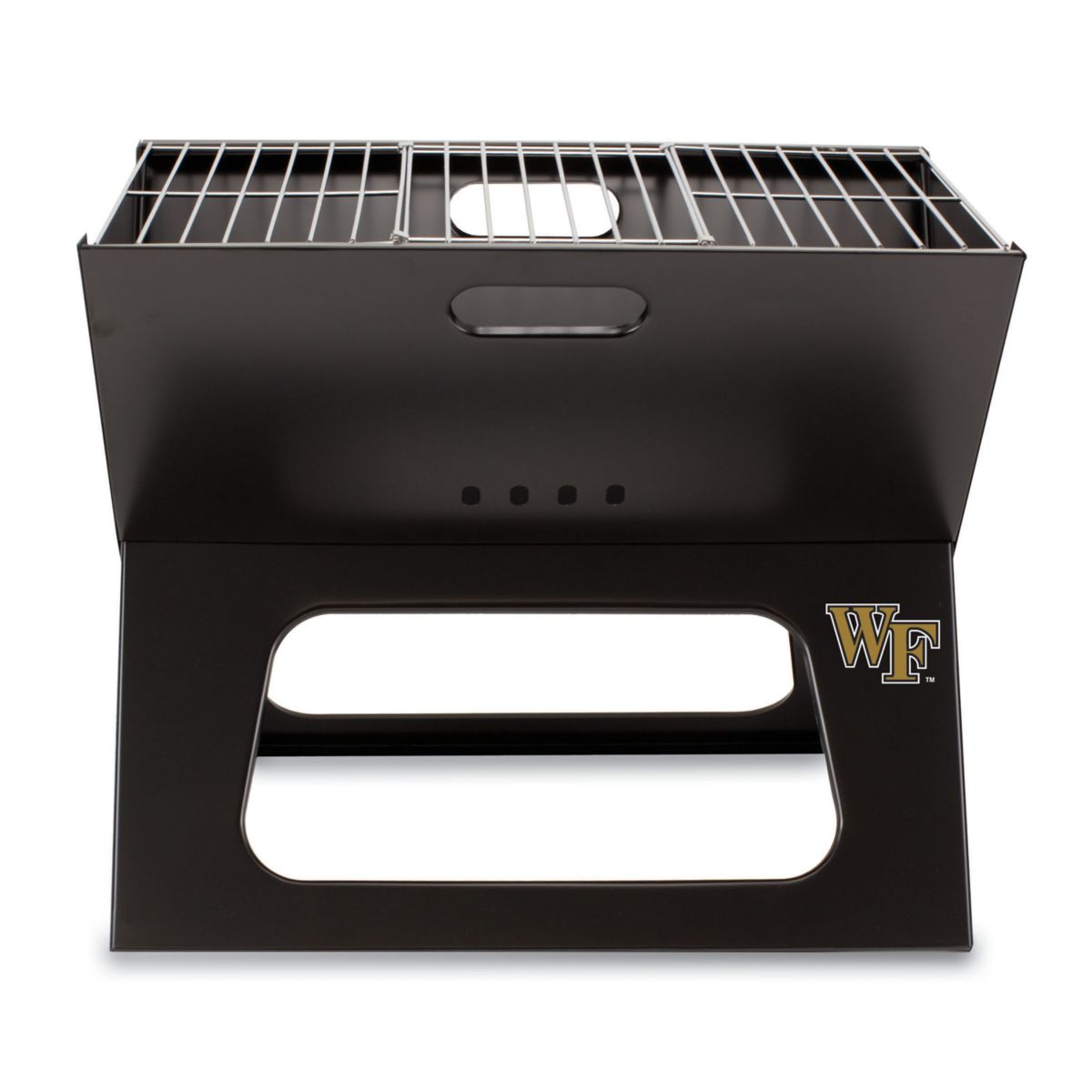 Походная плита и гриль Picnic Time Wake Forest Demon Deacons Portable X-Grill Picnic Time