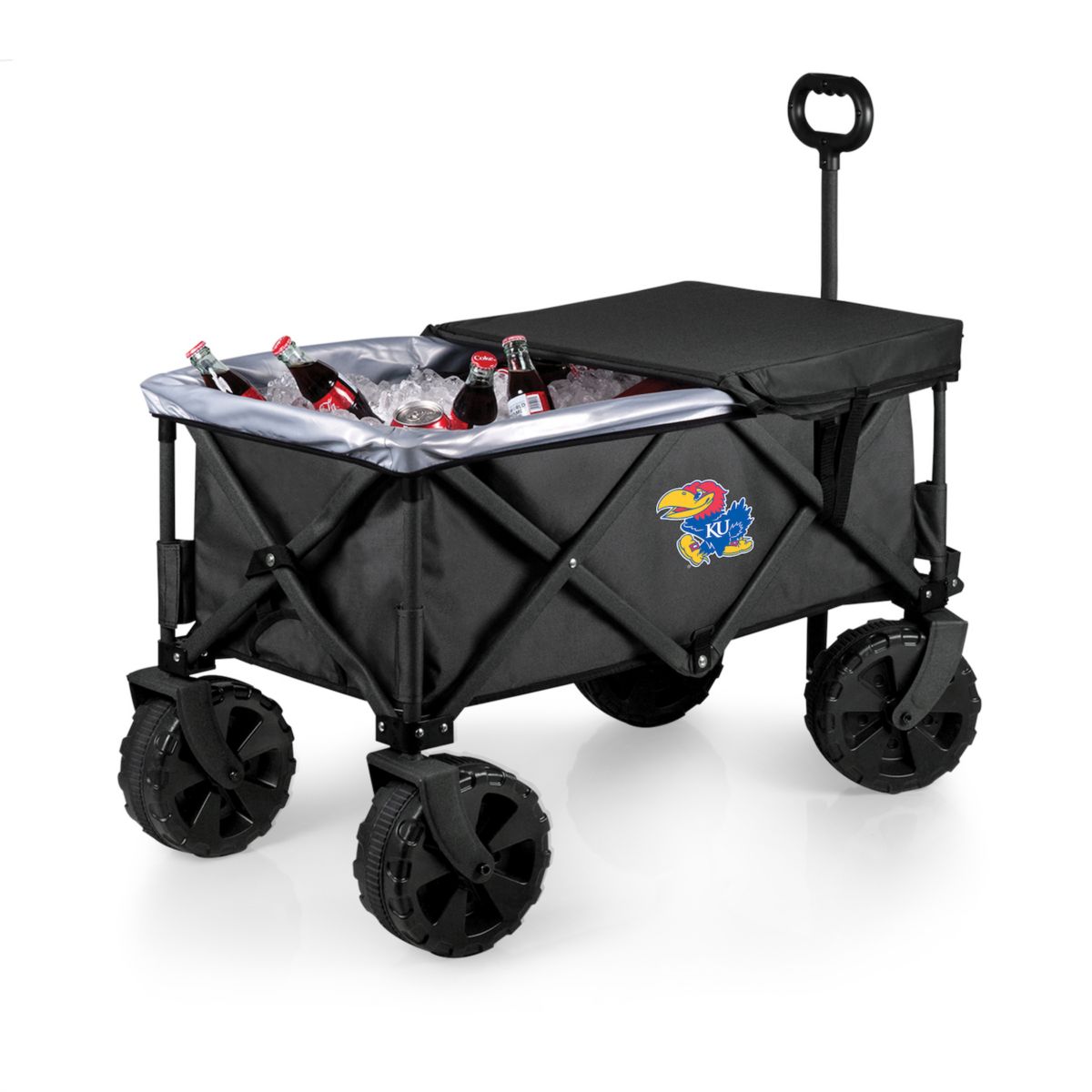 Уличная игрушка Picnic Time Kansas Jayhawks Adventure All-Terrain Utility Wagon Picnic Time