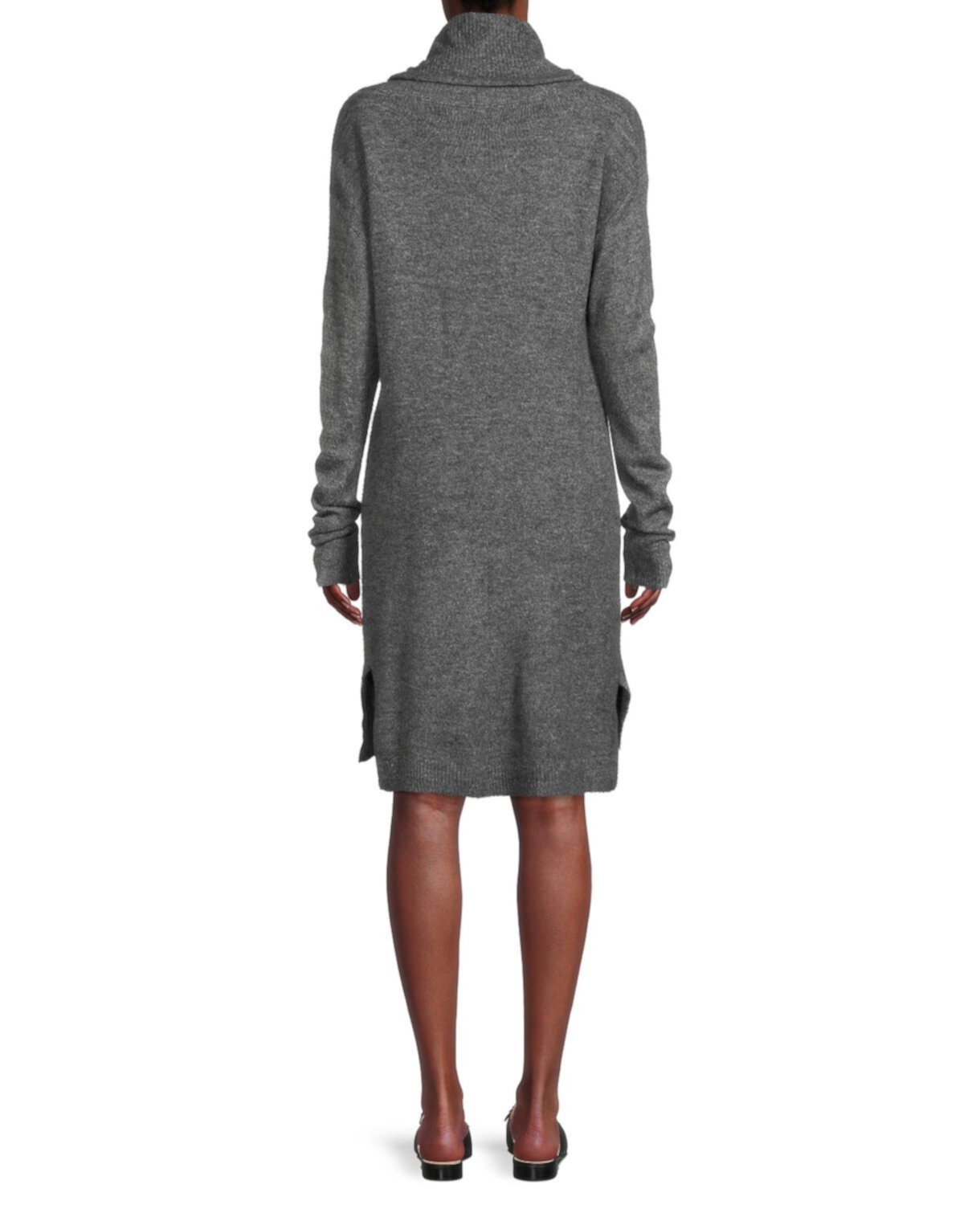 Платье-свитер с высоким воротником STITCHDROP