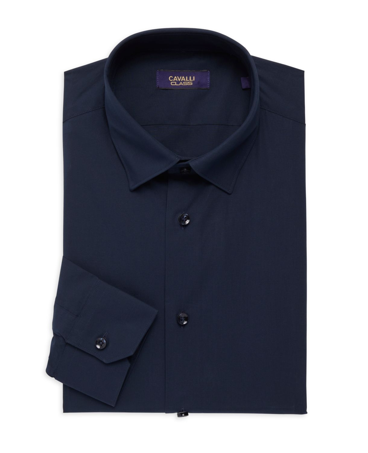 Классическая рубашка комфортного кроя Cavalli Class by Roberto Cavalli