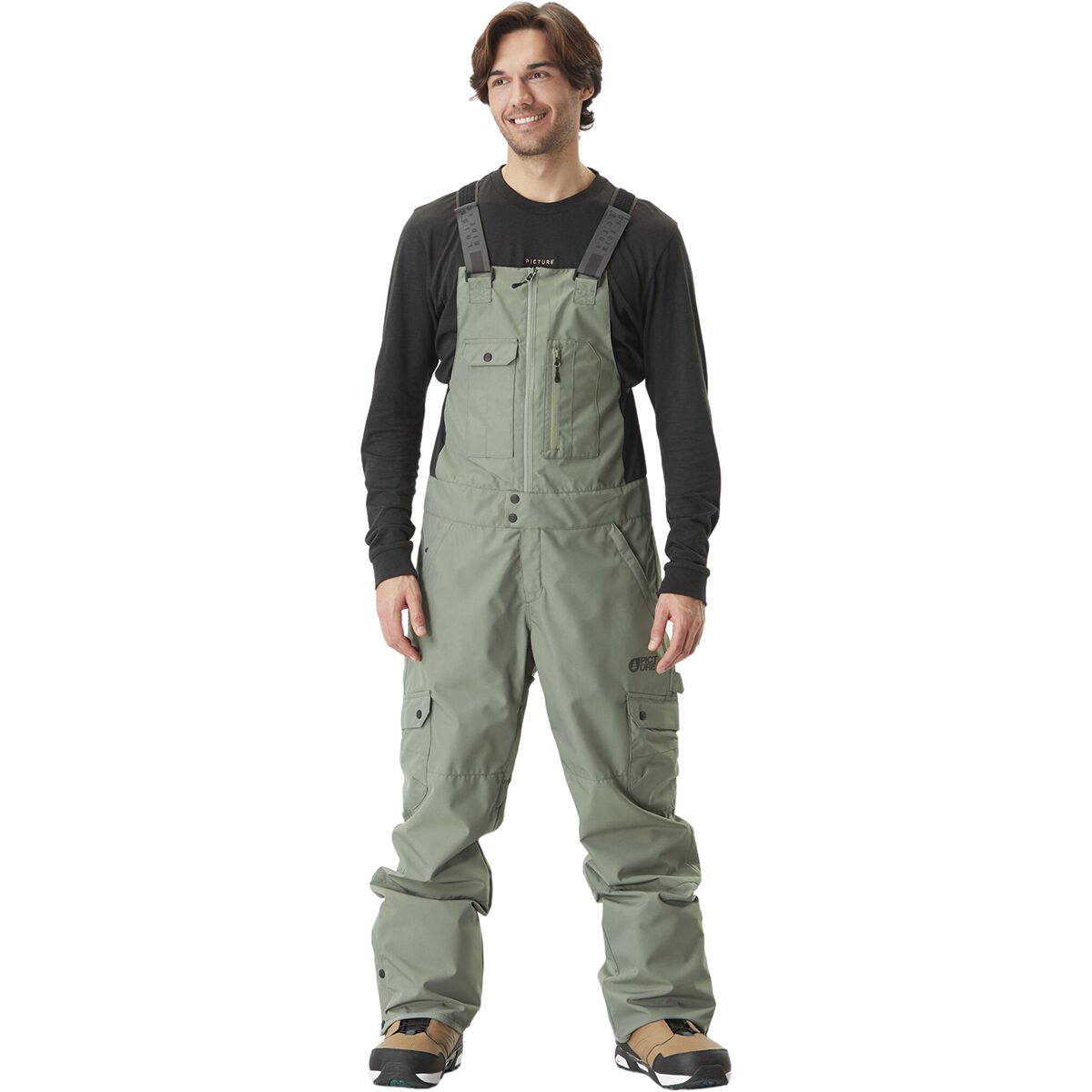 Мужские Брюки для лыж и сноуборда Picture Organic Testy Bib Pant Picture Organic