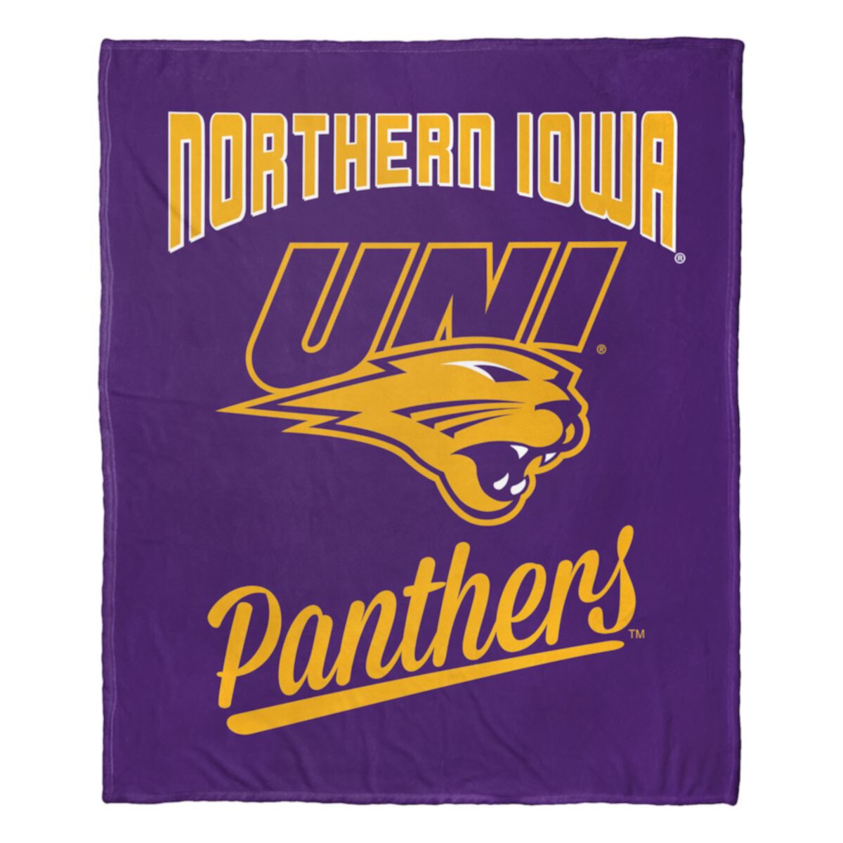 Шелковое одеяло выпускников Northwest Northern Iowa Panthers The Northwest