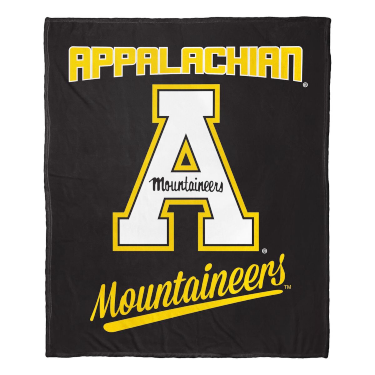 The Northwest Appalachian State Mountaineers Alumni Silk-Touch Throw Blanket The Northwest