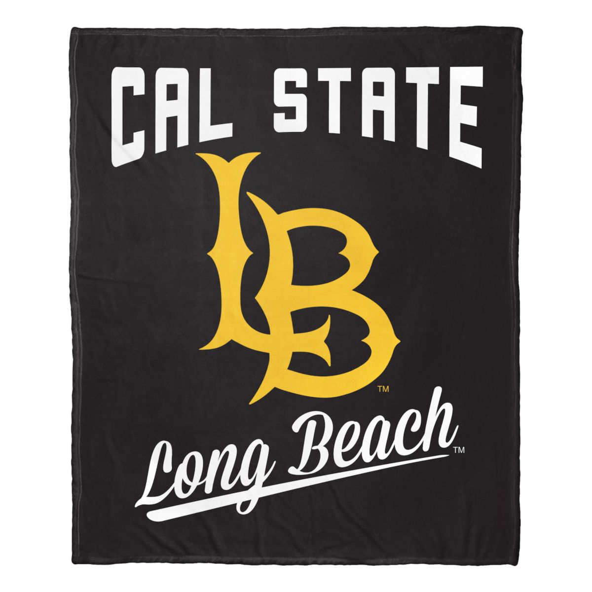 Мягкий плед с покрытием для выпускников Long Beach State 49ers, 127x152 см The Northwest