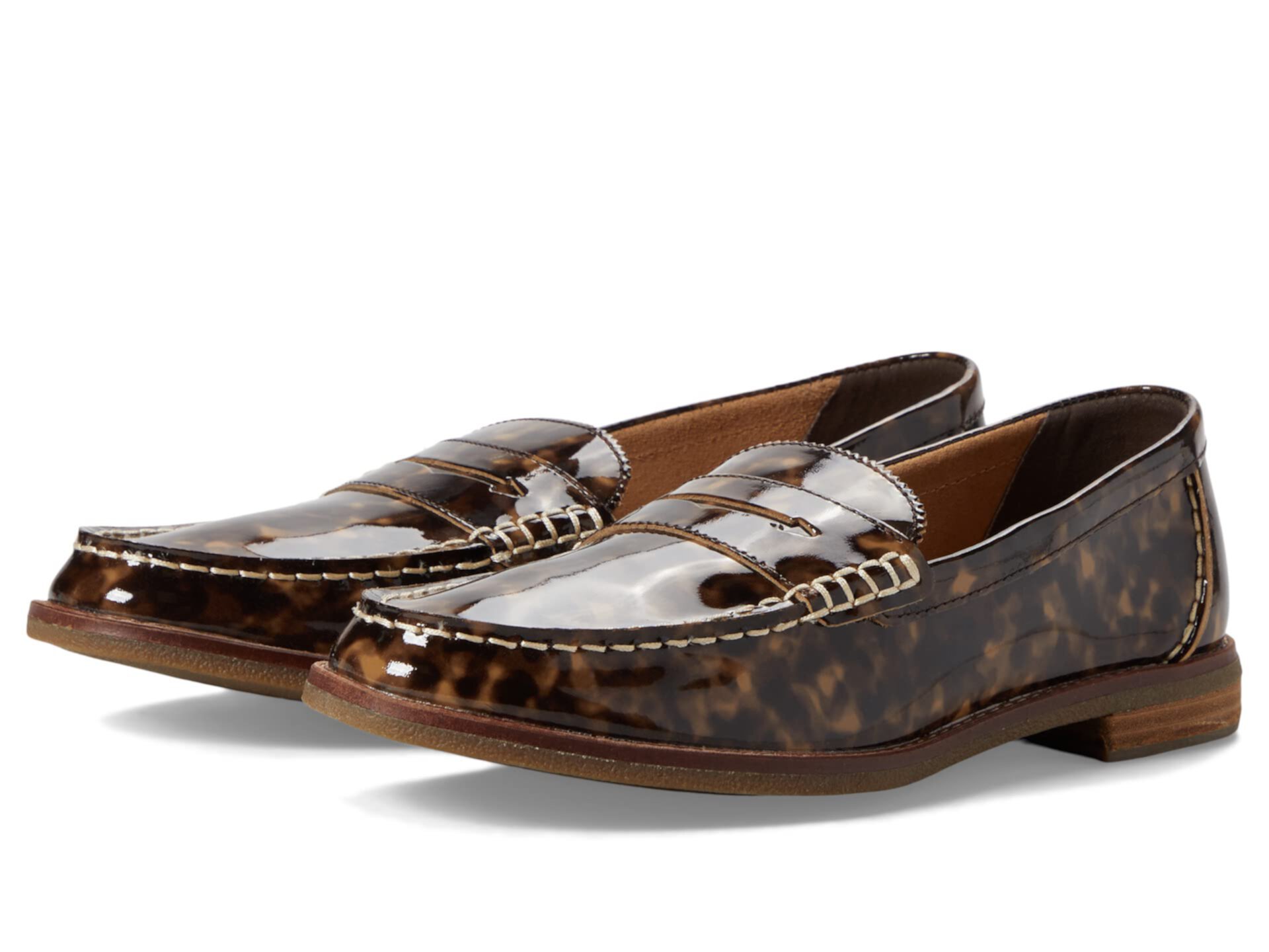 Женские Туфли Sperry Seaport Penny Tortoise Leather Sperry