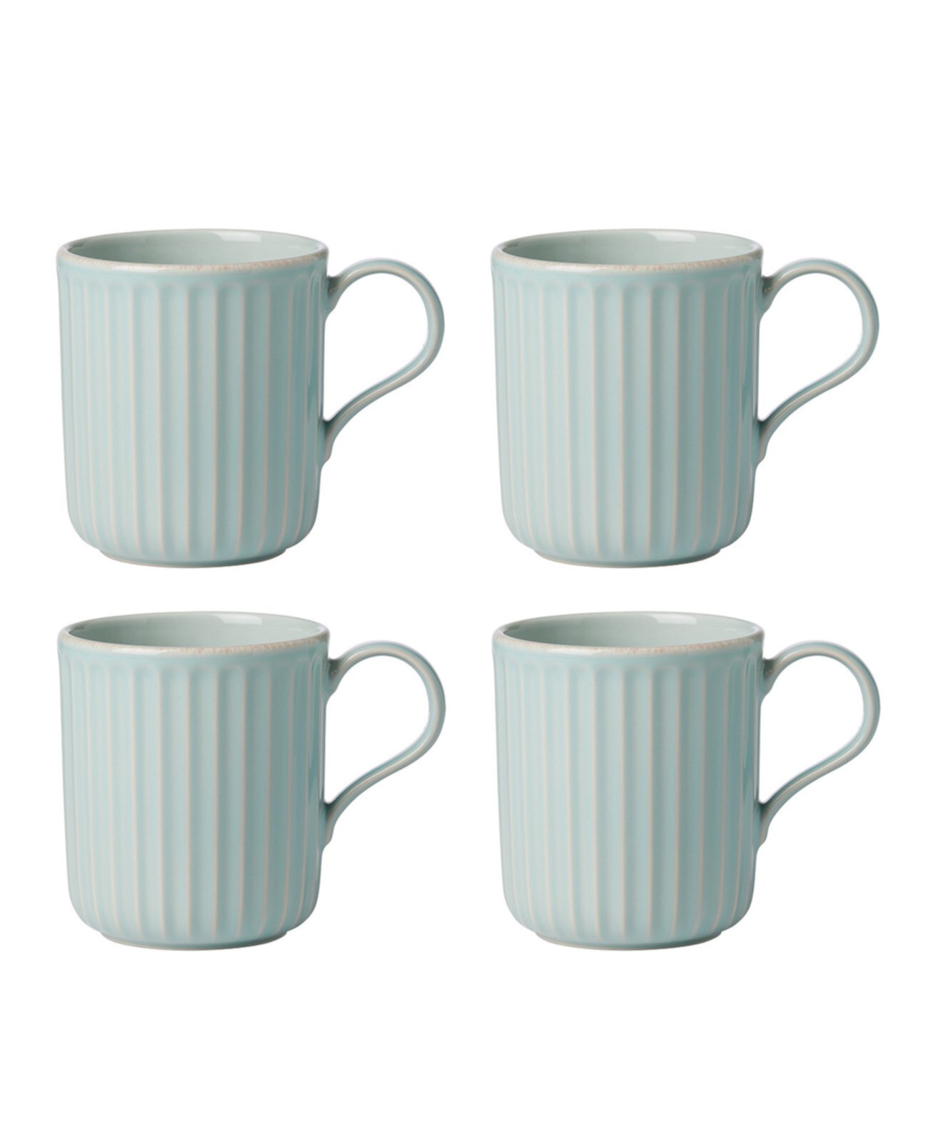 Набор из 4 кружек French Perle Solid, сервиз на 4 персоны Lenox