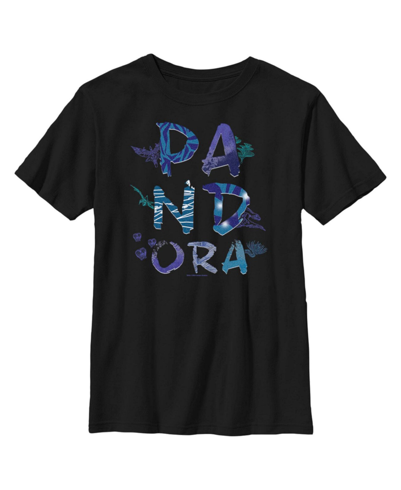Детская футболка с логотипом Pandora Flora and Fauna Avatar для мальчиков 20th Century Fox