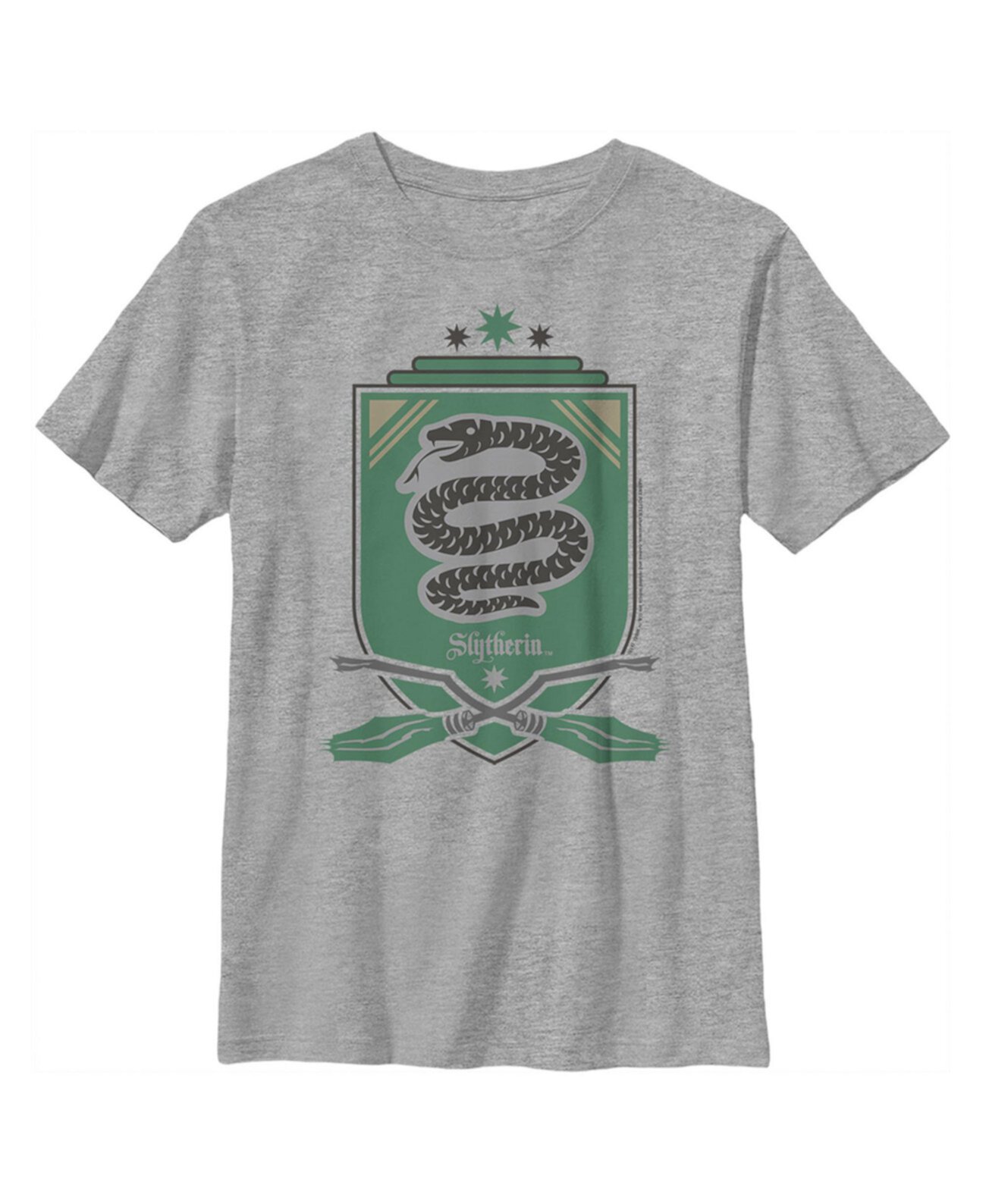 Boy's Harry Potter Quidditch Slytherin Team Crest Child T-Shirt Warner Bros.