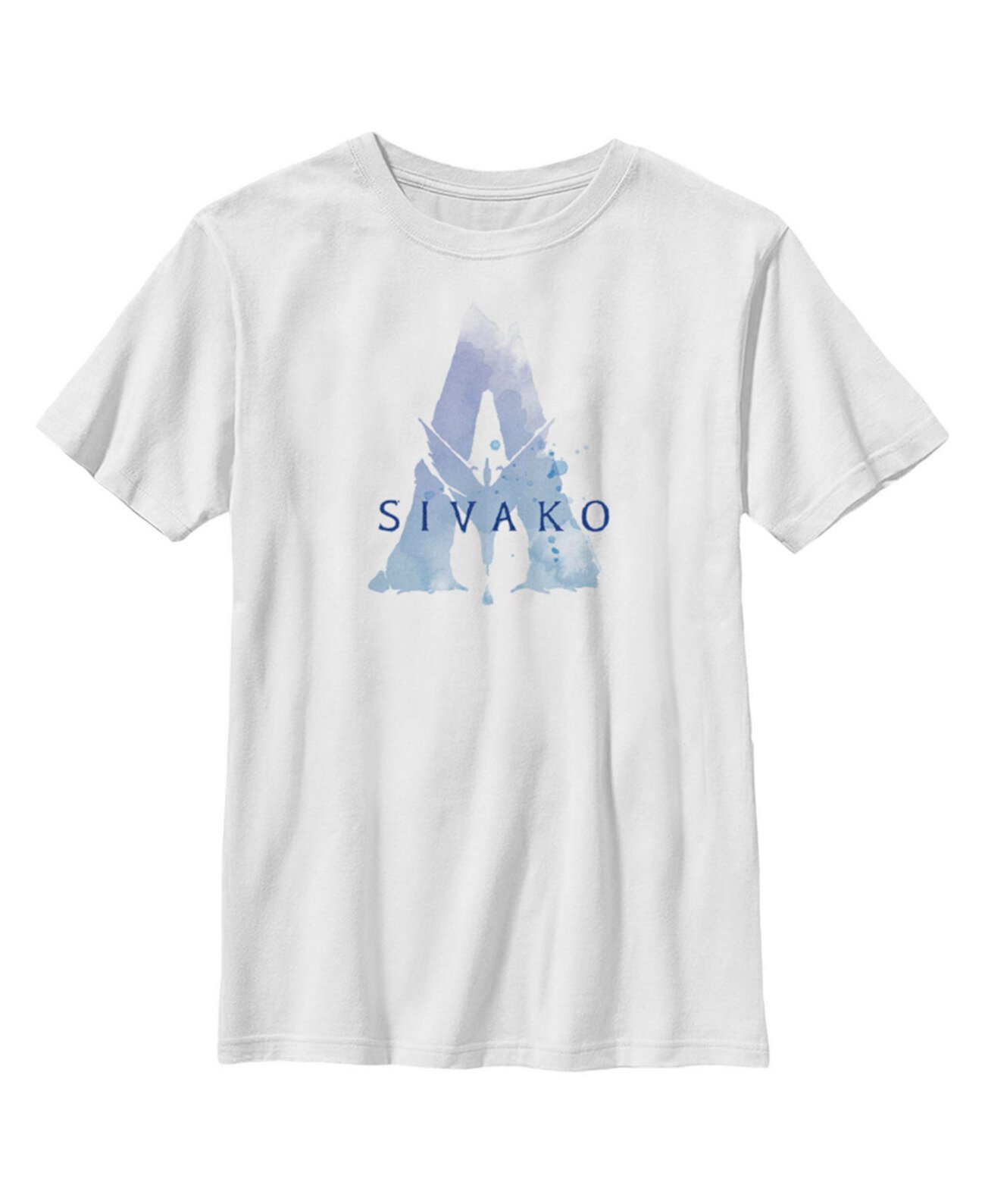 Детская футболка с акварельным логотипом Sivako Avatar для мальчиков 20th Century Fox