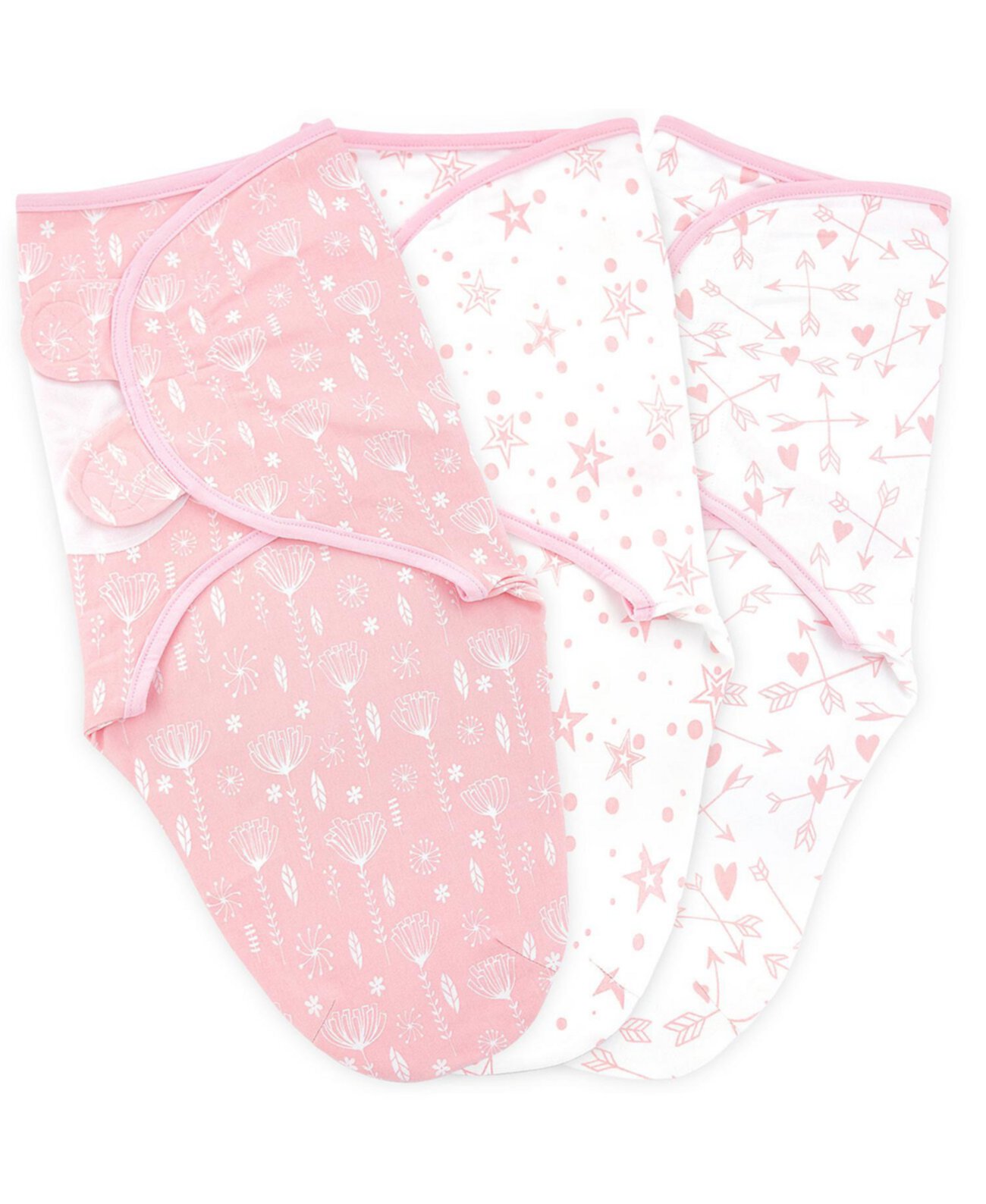 Детское пеленальное одеяло для мальчиков и девочек, 3 комплекта пелен для новорожденных, регулируемый пеленальный мешок для сна для младенцев Bublo Baby