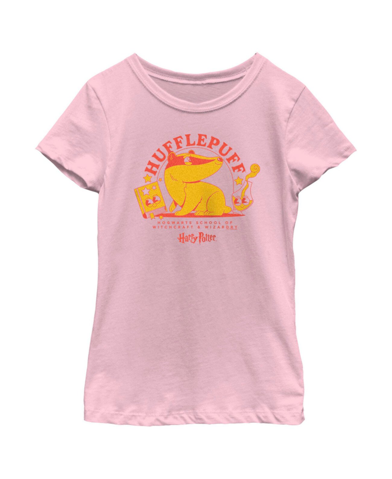 Детская футболка с милым барсуком из Хаффлпаффа «Гарри Поттер» для девочек Warner Bros.