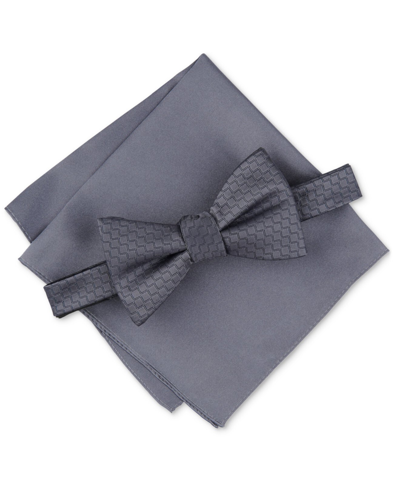 Мужские ролики 2-Pc. Аккуратный предварительно завязанный галстук-бабочка и твердый нагрудный платок, созданный для Macy's Alfani