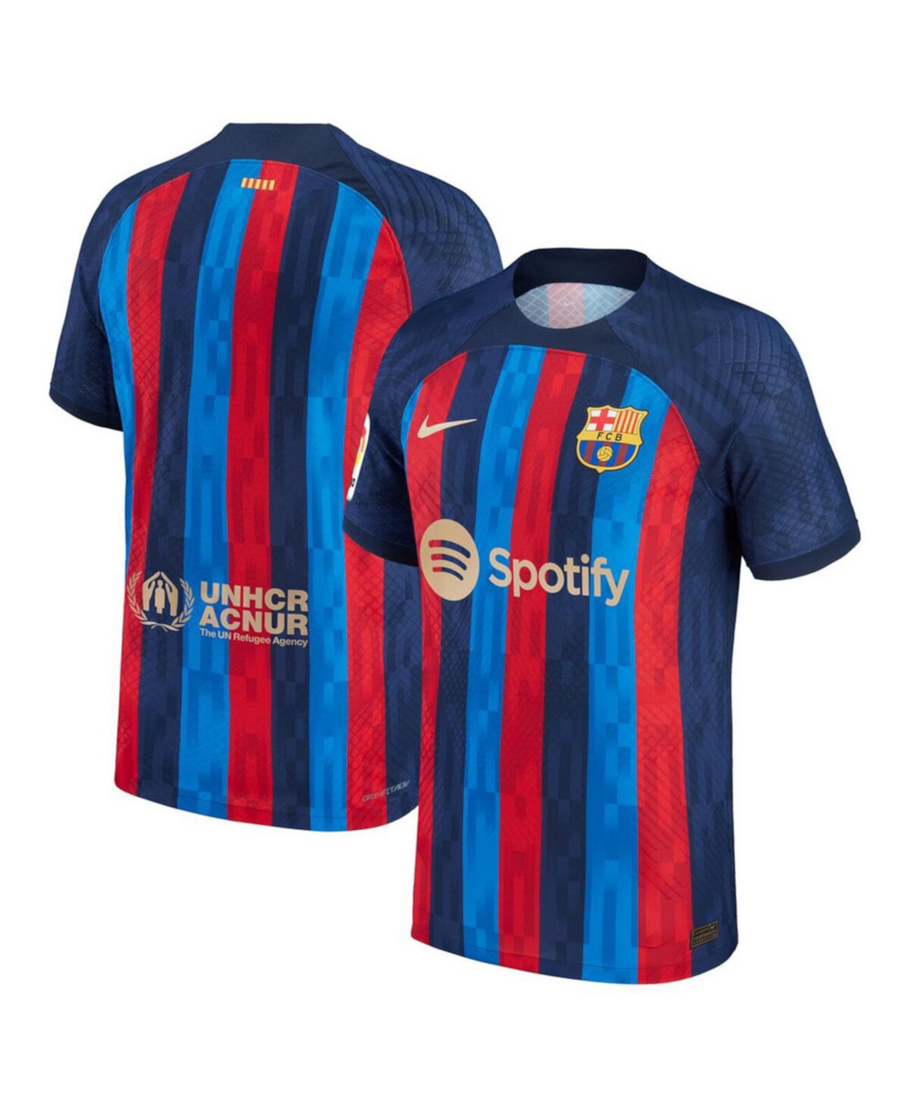 Мужская синяя джерси Barcelona 2022/23 Home Authentic Blank Nike