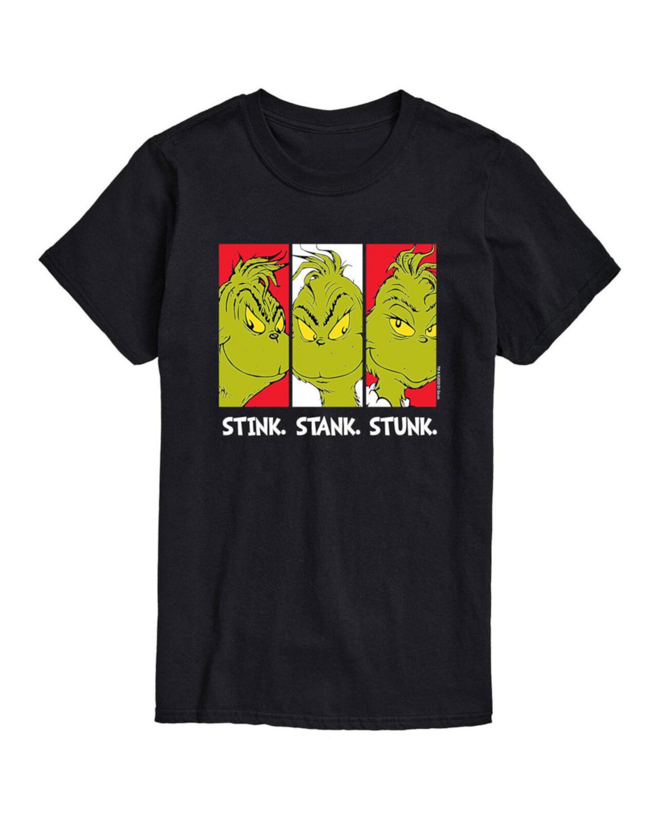 Мужская футболка с рисунком Dr. Seuss The Grinch Stink Stank Stunk AIRWAVES
