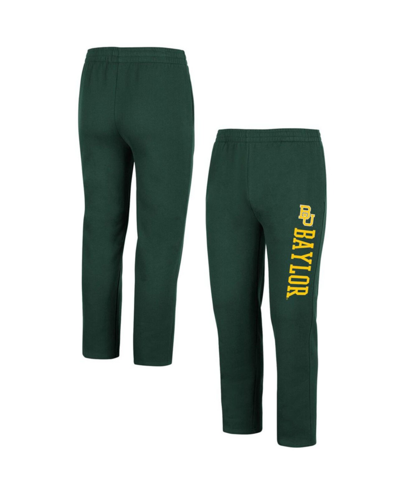Мужские зеленые флисовые брюки Baylor Bears Colosseum