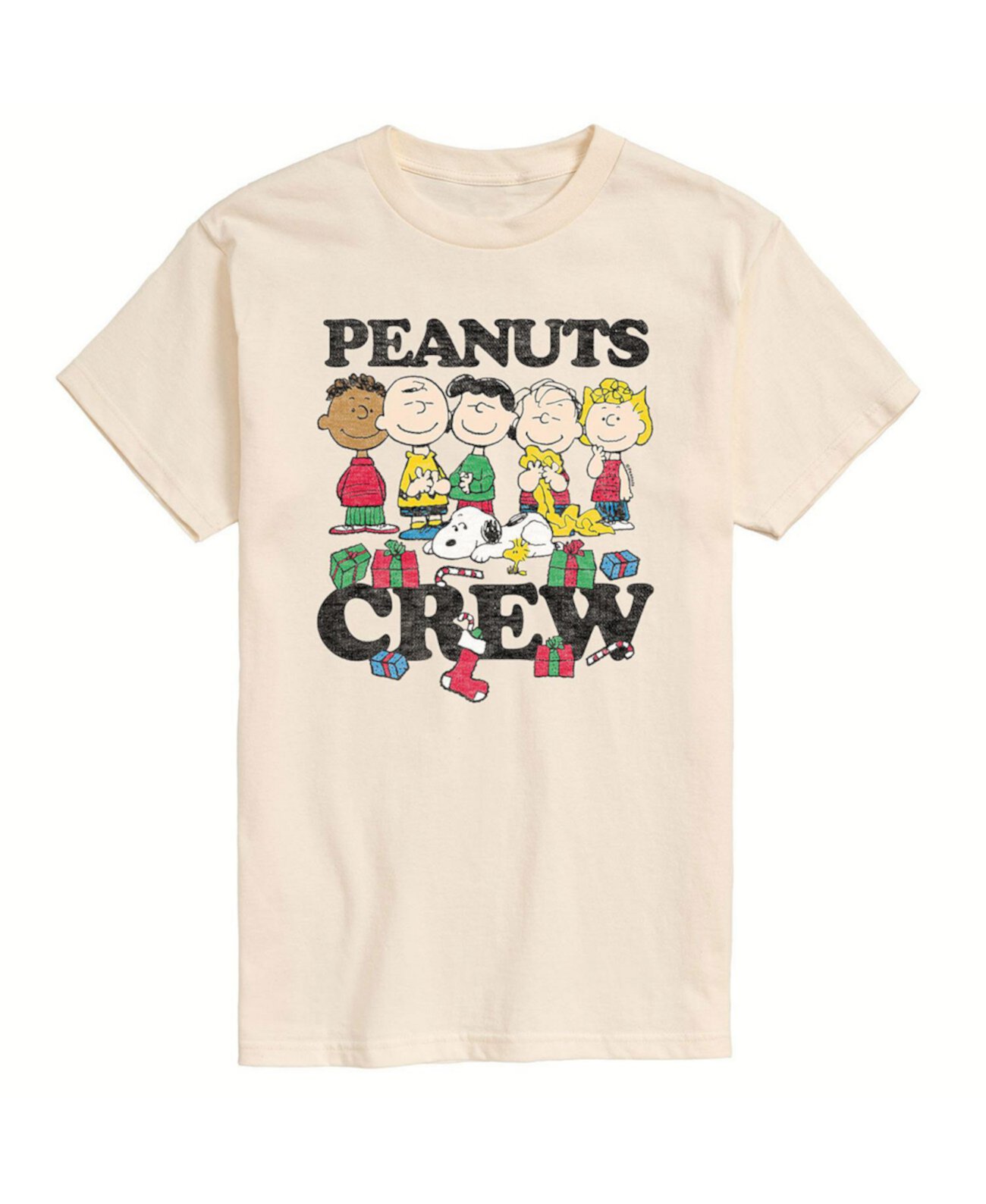 Мужская футболка с круглым вырезом и короткими рукавами Peanuts AIRWAVES