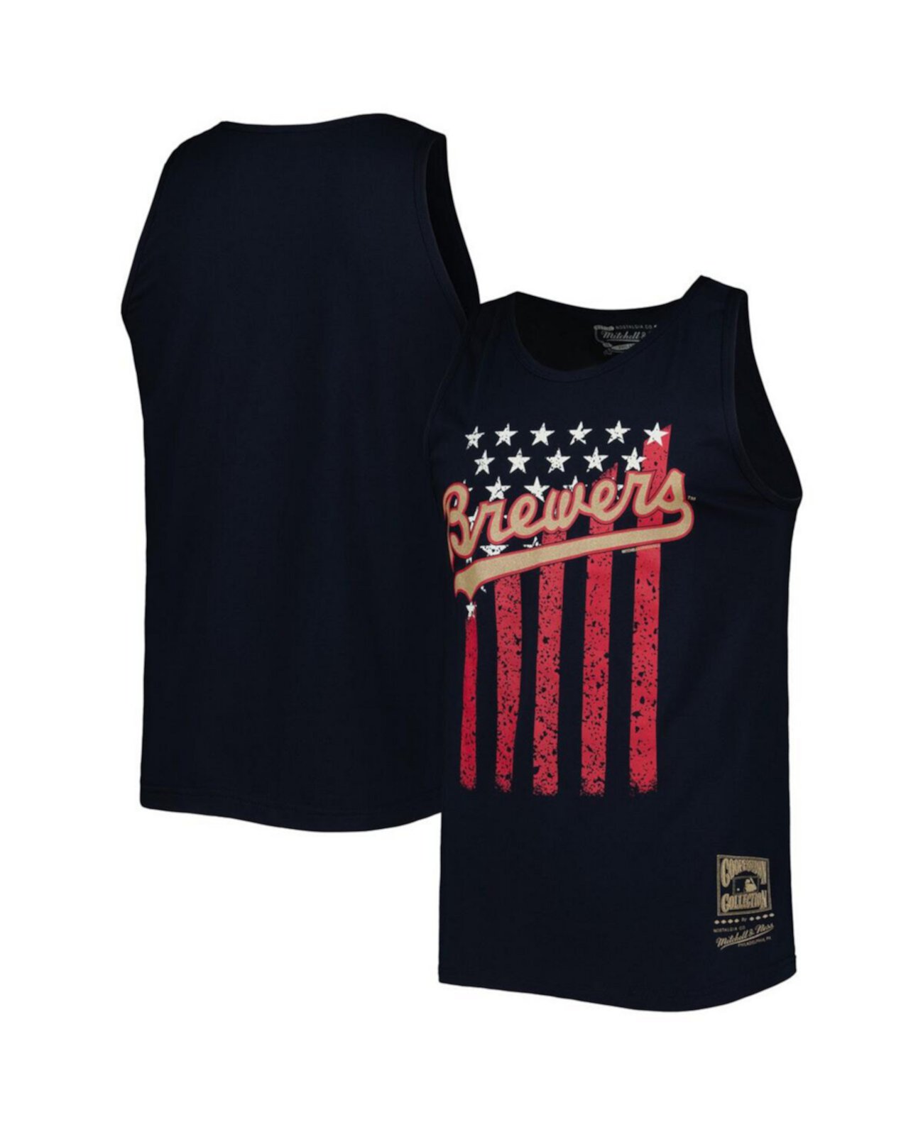 Мужская Джерси Mitchell & Ness Cooperstown Collection Stars and Stripes Mitchell & Ness