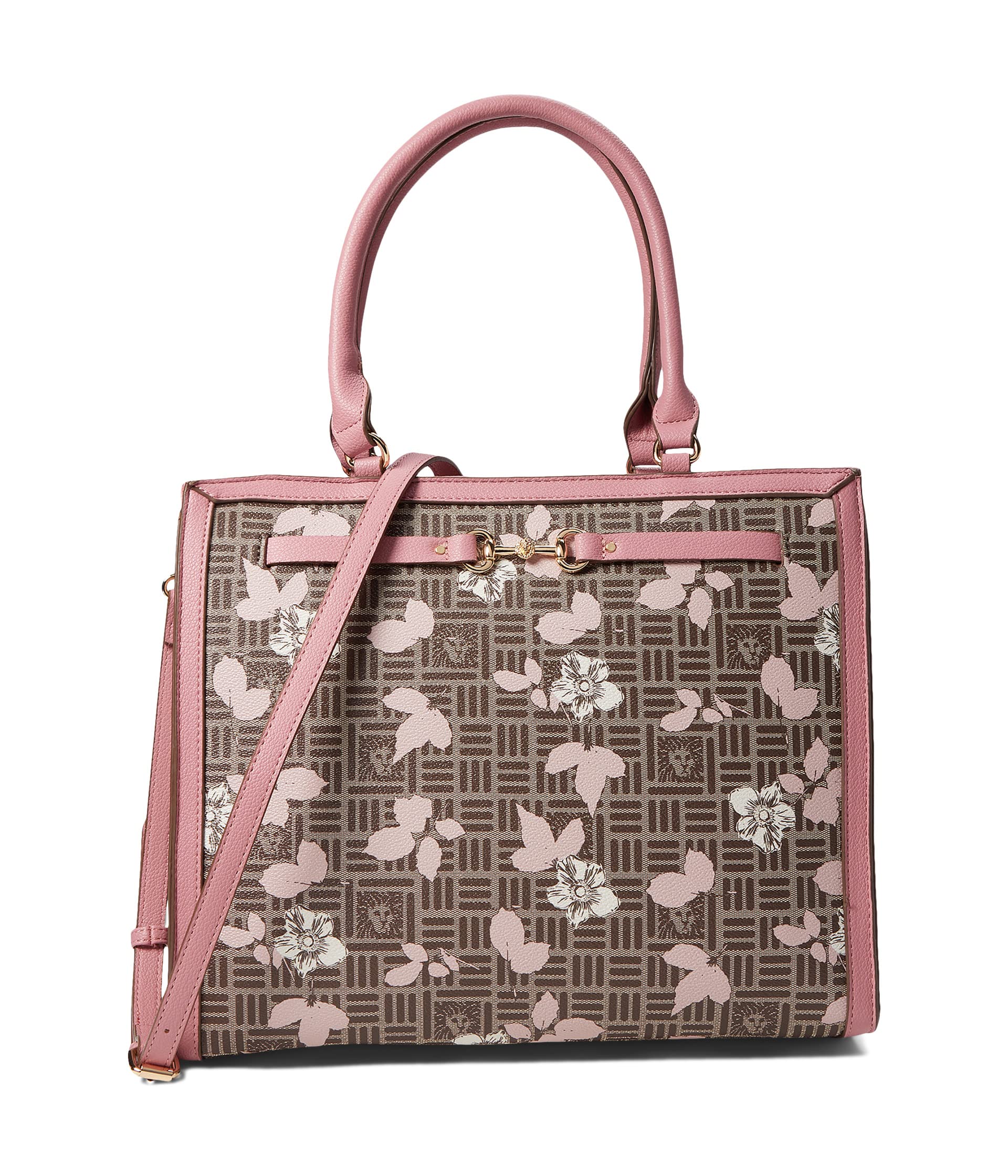 Женская сумка-шоппер Anne Klein с логотипом и украшением в виде подковы Anne Klein