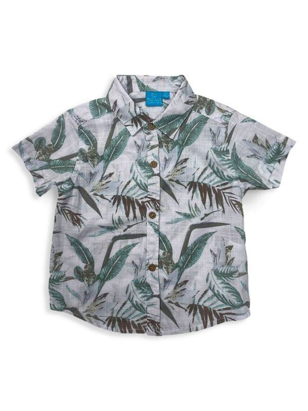 Рубашка Rocco с тропическим принтом для маленьких мальчиков BEAR CAMP
