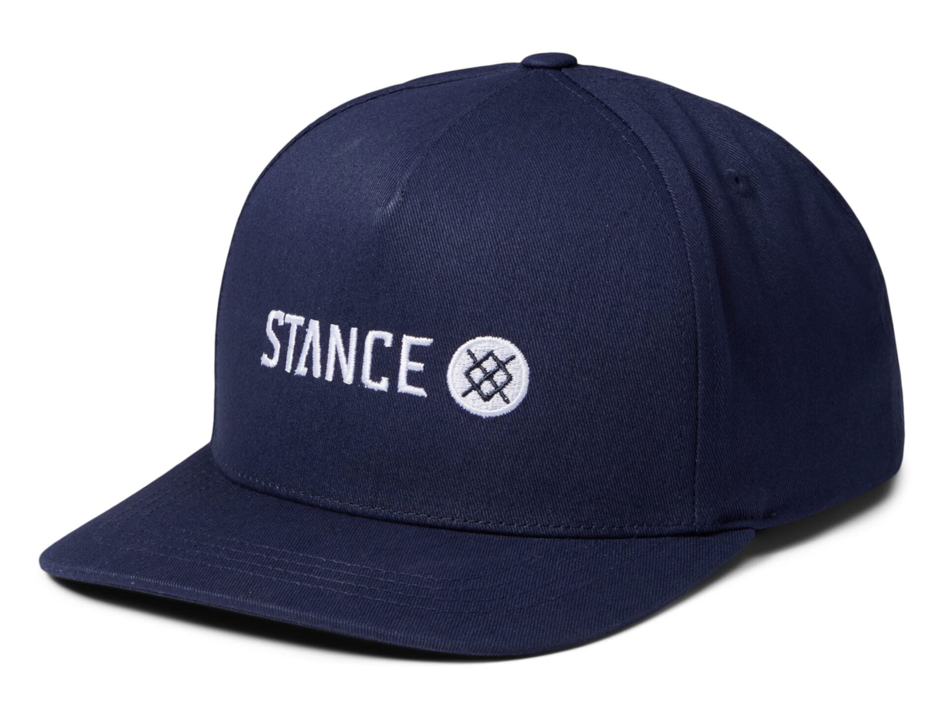 Спортивная пятьпанельная кепка Snapback из 100% полиэстера, размер 63,5 см Stance