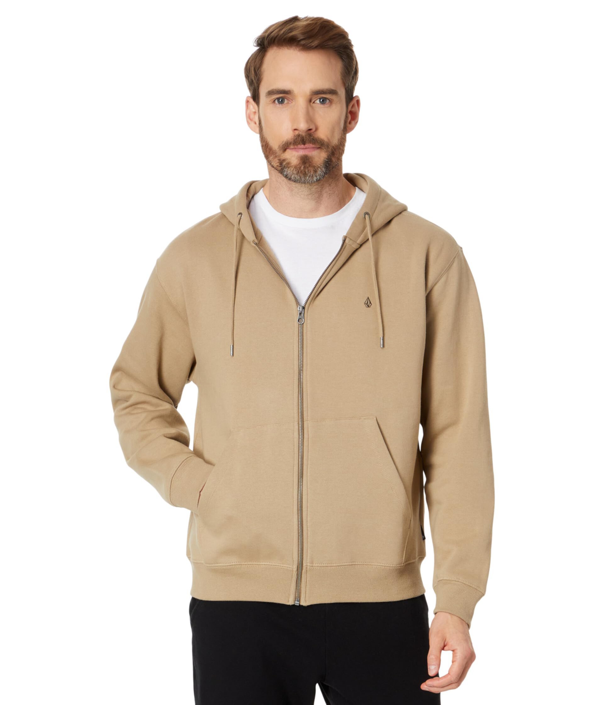 Мужская Толстовка Volcom Single Stone Full Zip Volcom