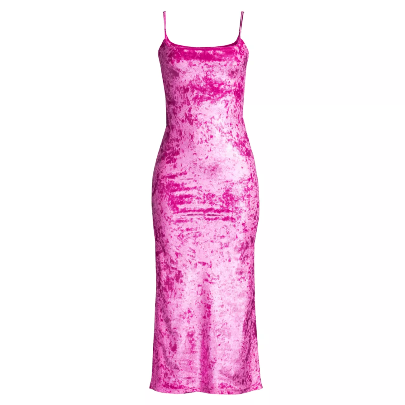 Бархатное платье-комбинация Kim Crushed Velvet DELFI