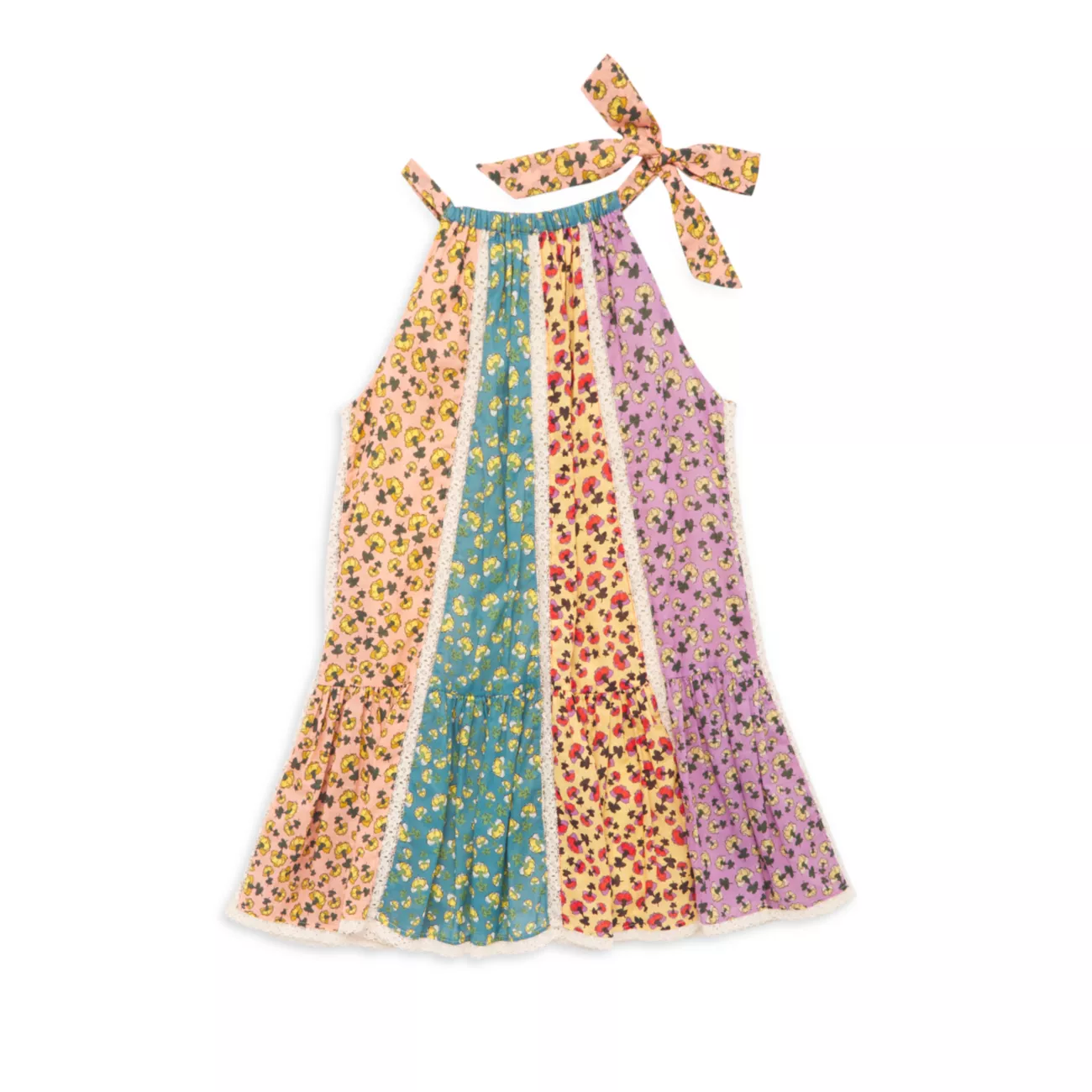Маленькая девочка и усилитель; Платье с лямкой на бретельках Tiggy для девочек Zimmermann Kids