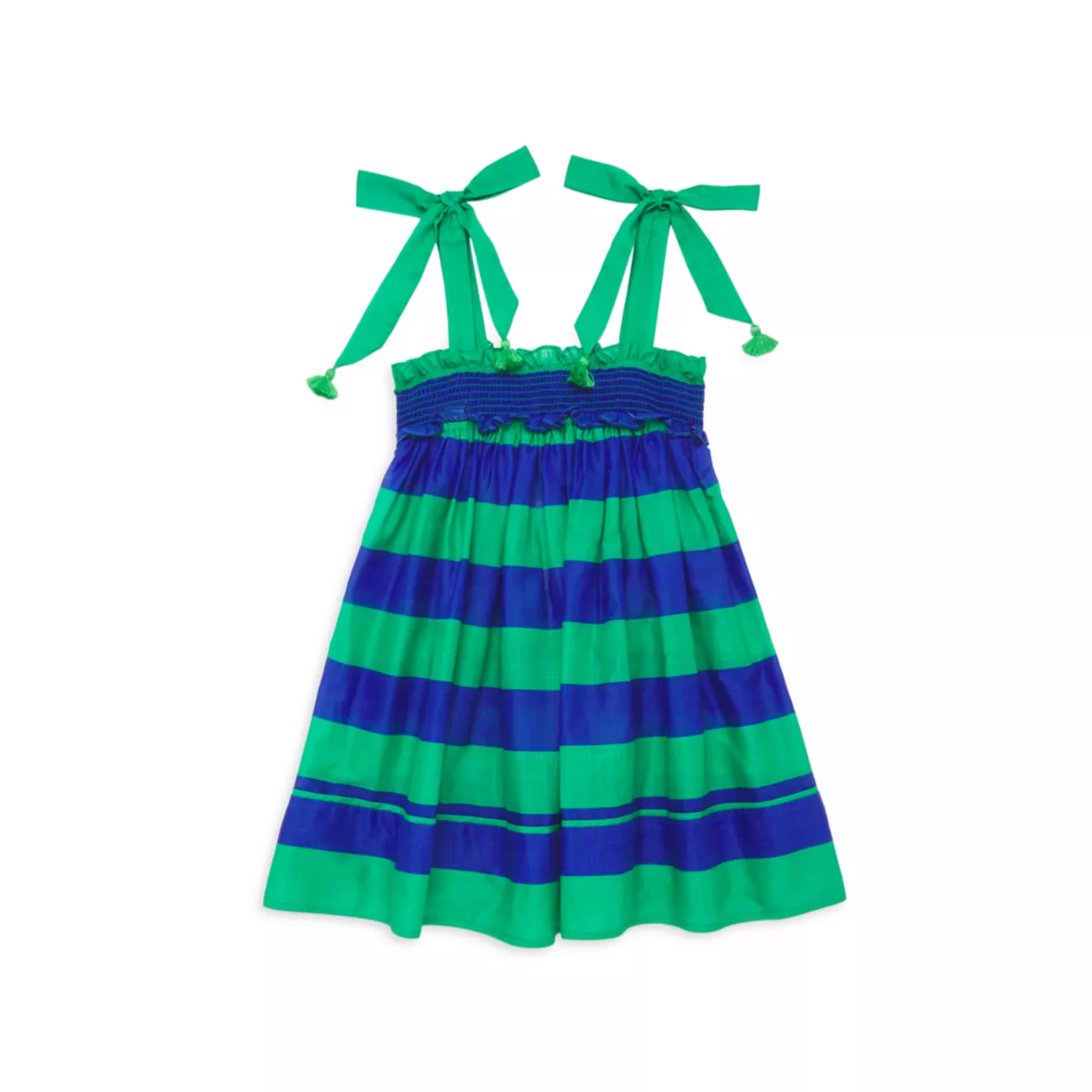 Маленькая девочка &amp;amp; Присборенное платье Tiggy для девочки Zimmermann Kids
